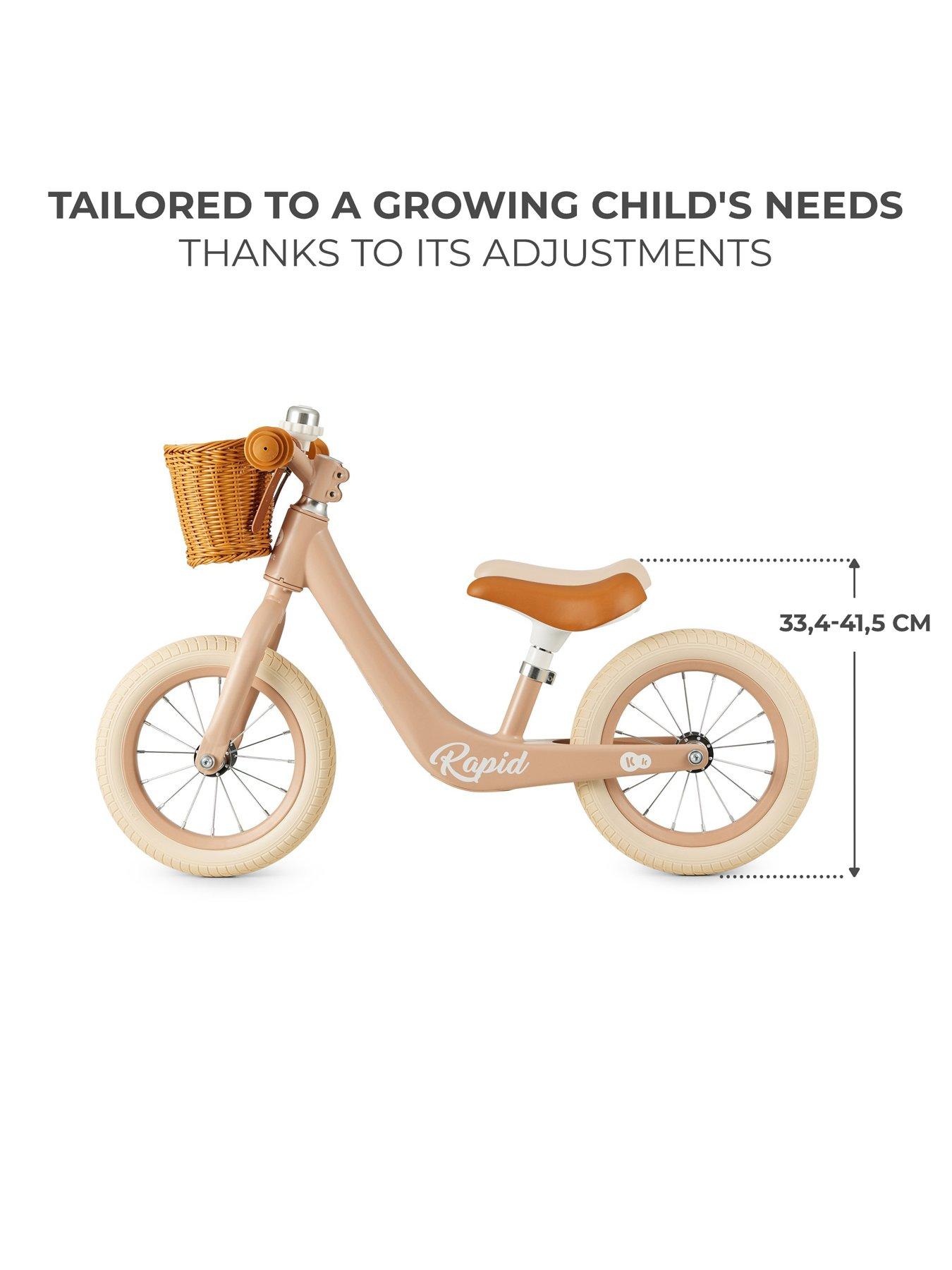 Image 2 of 8 of Kinderkraft Rapid 2 Balance Bike - Pink