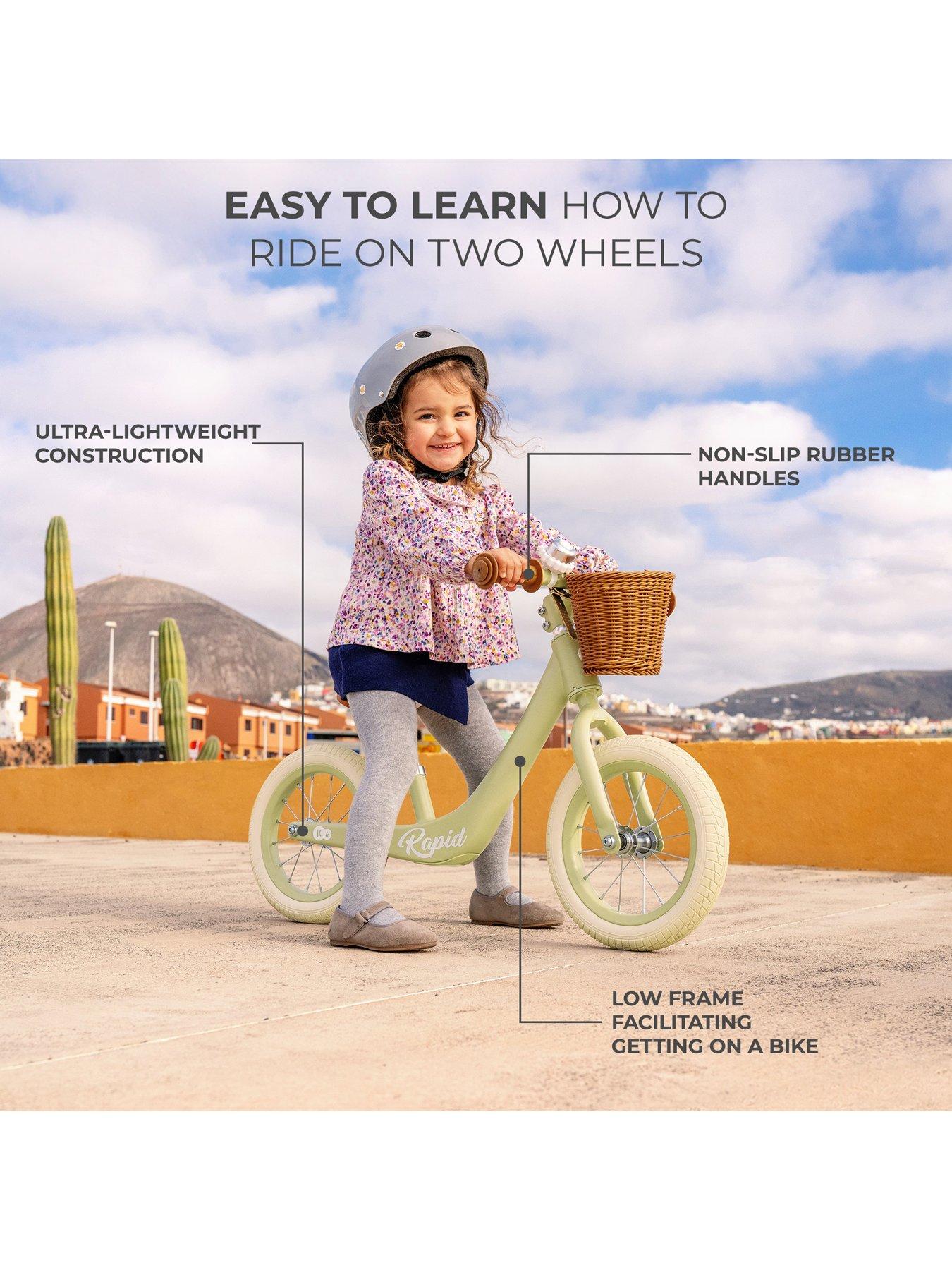 Image 3 of 8 of Kinderkraft Rapid 2 Balance Bike - Pink