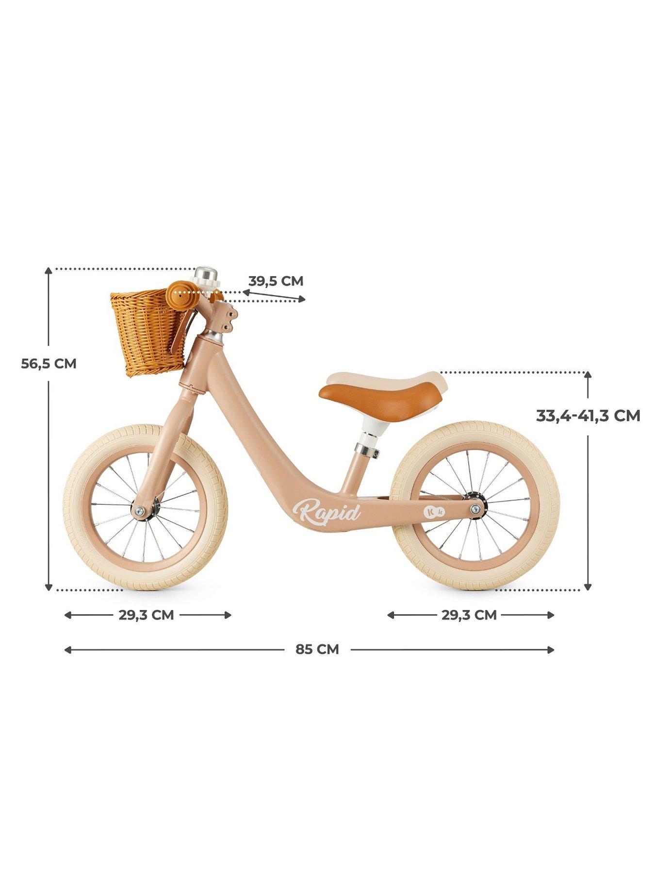 Image 7 of 8 of Kinderkraft Rapid 2 Balance Bike - Pink