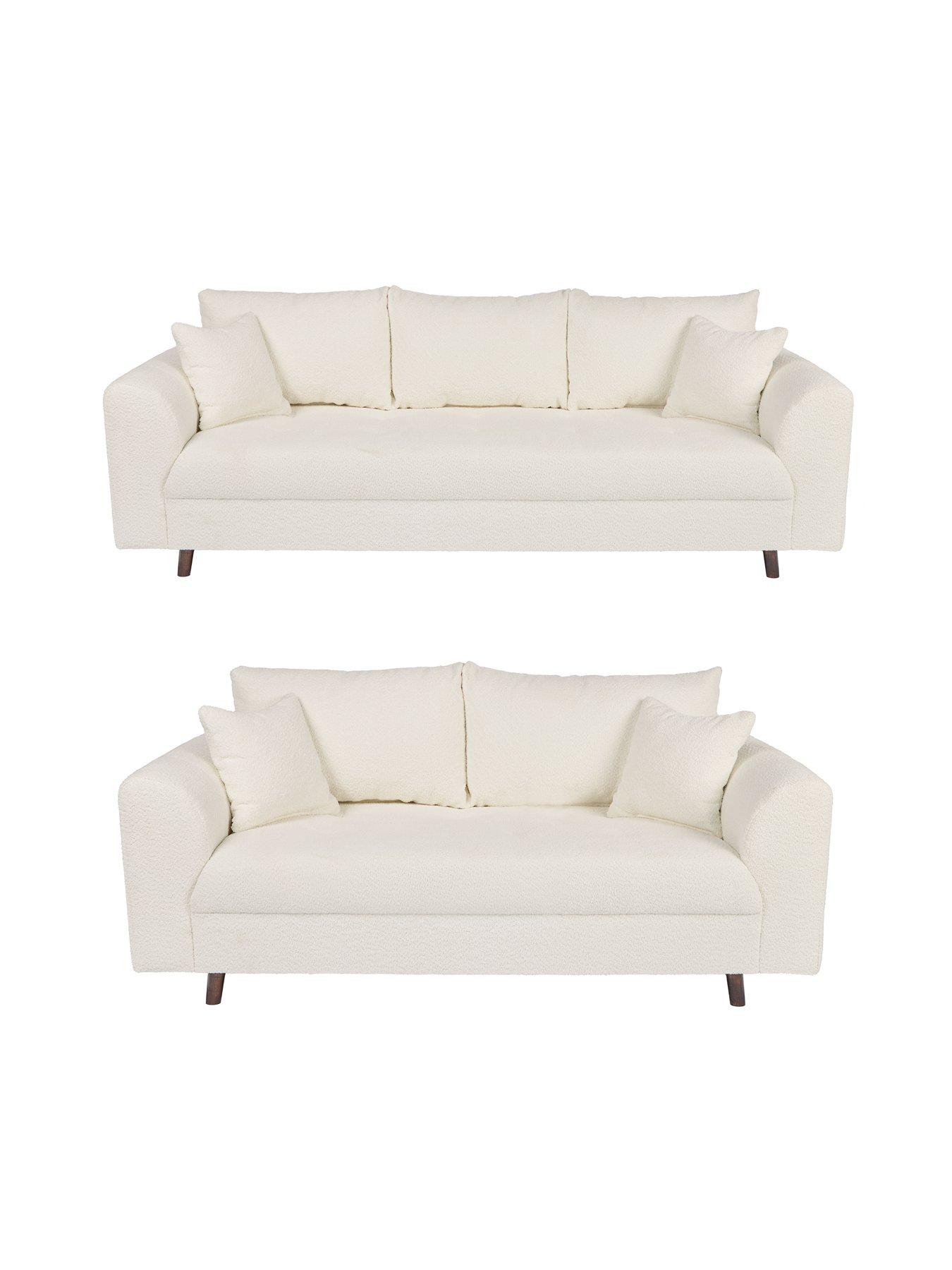 Very Home Rune Fabric 3 + 2 Seater Sofa Set - FSC® Certified