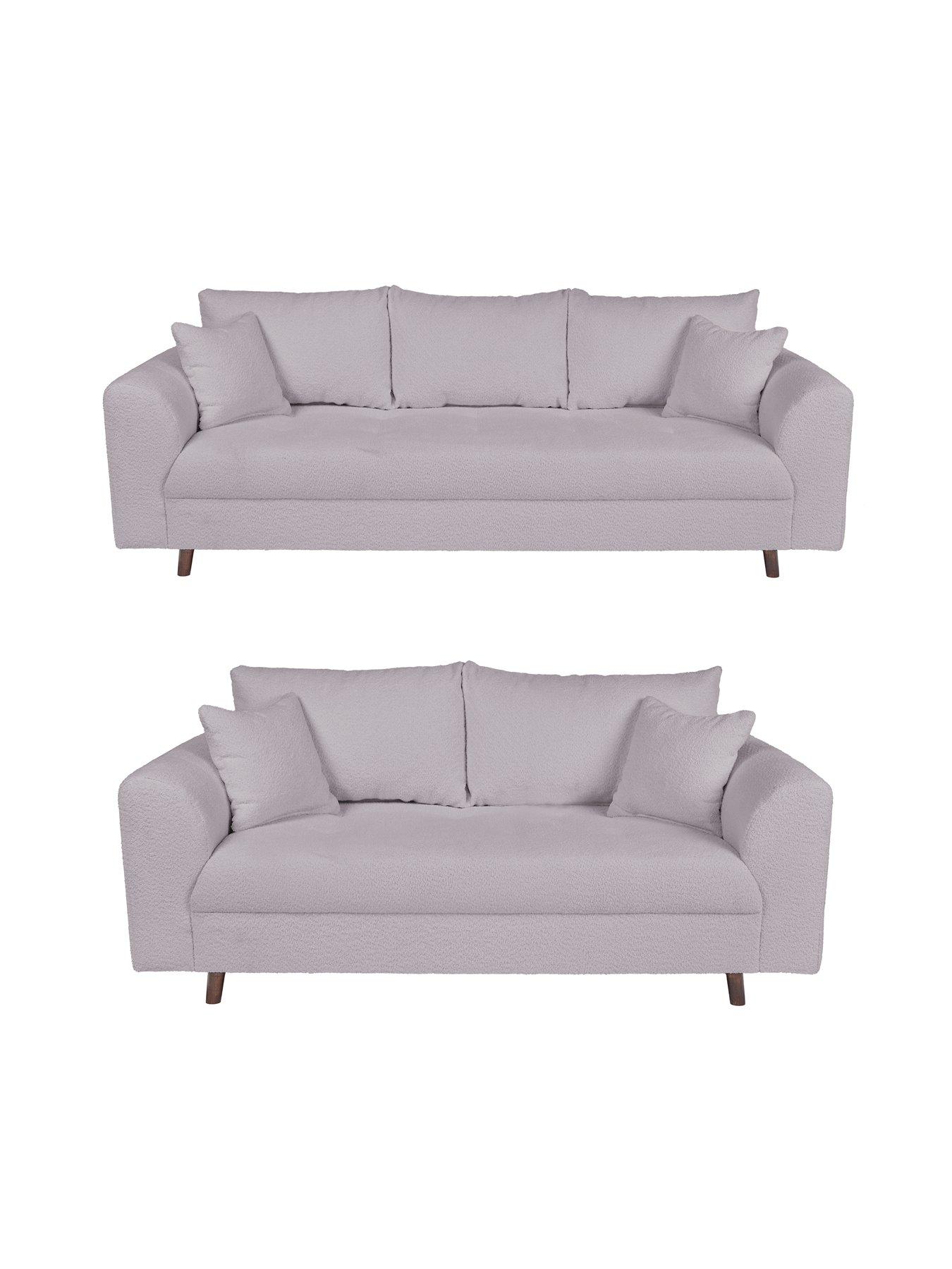 undefined Rune Fabric 3 + 2 Seater Sofa Set - FSC® Certified