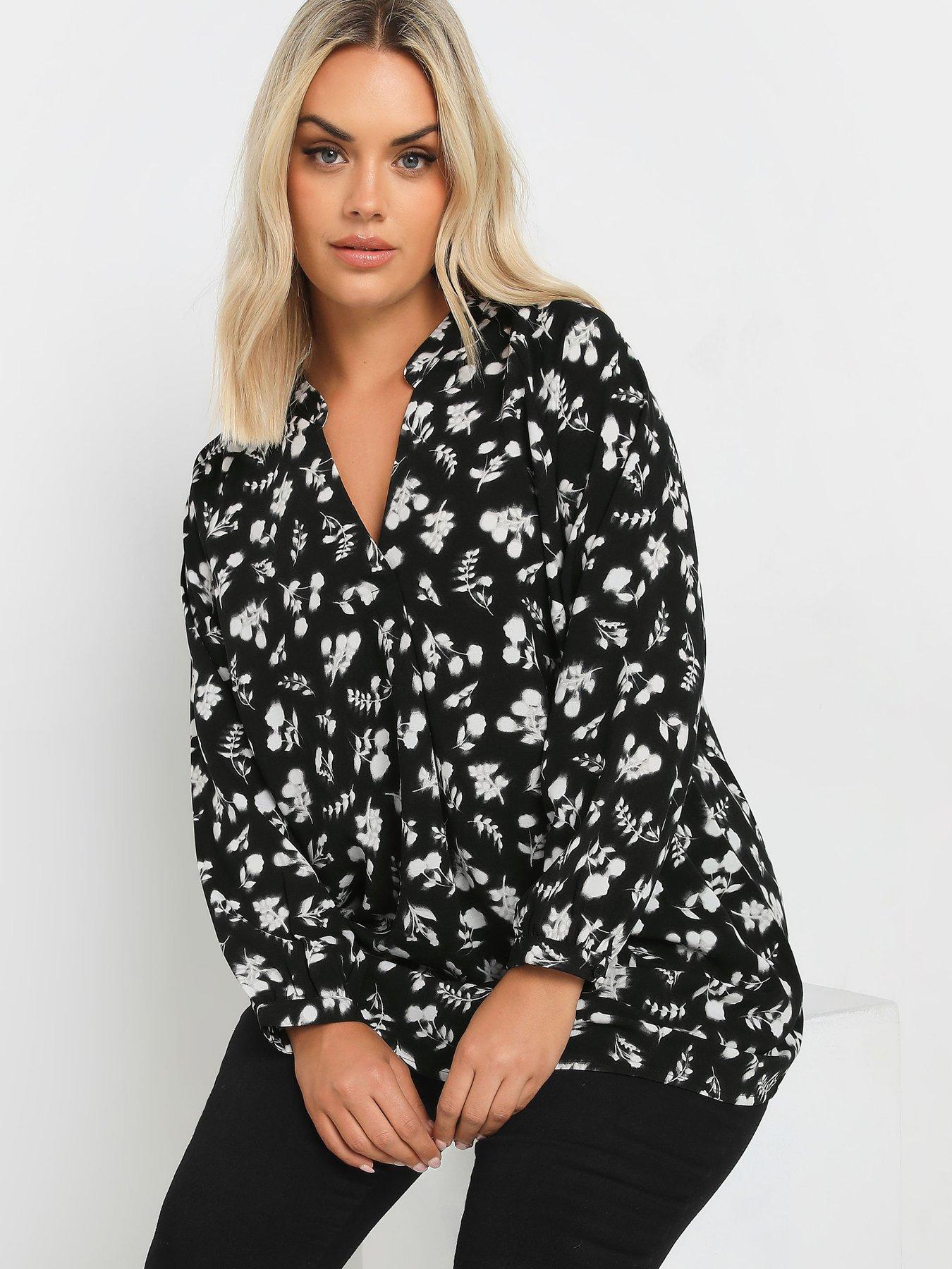  image of yours-curve-textured-tunic-black