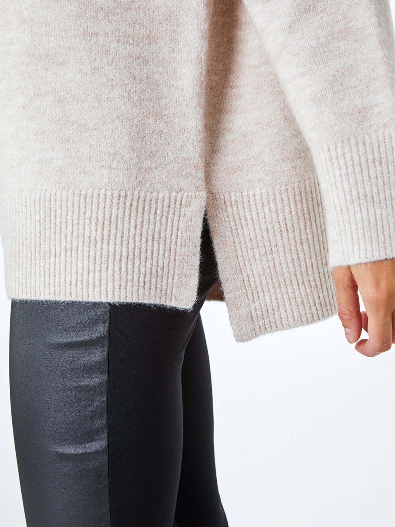 Image 5 of 5 of Roman Cosy Feel Turtleneck Jumper - Natural