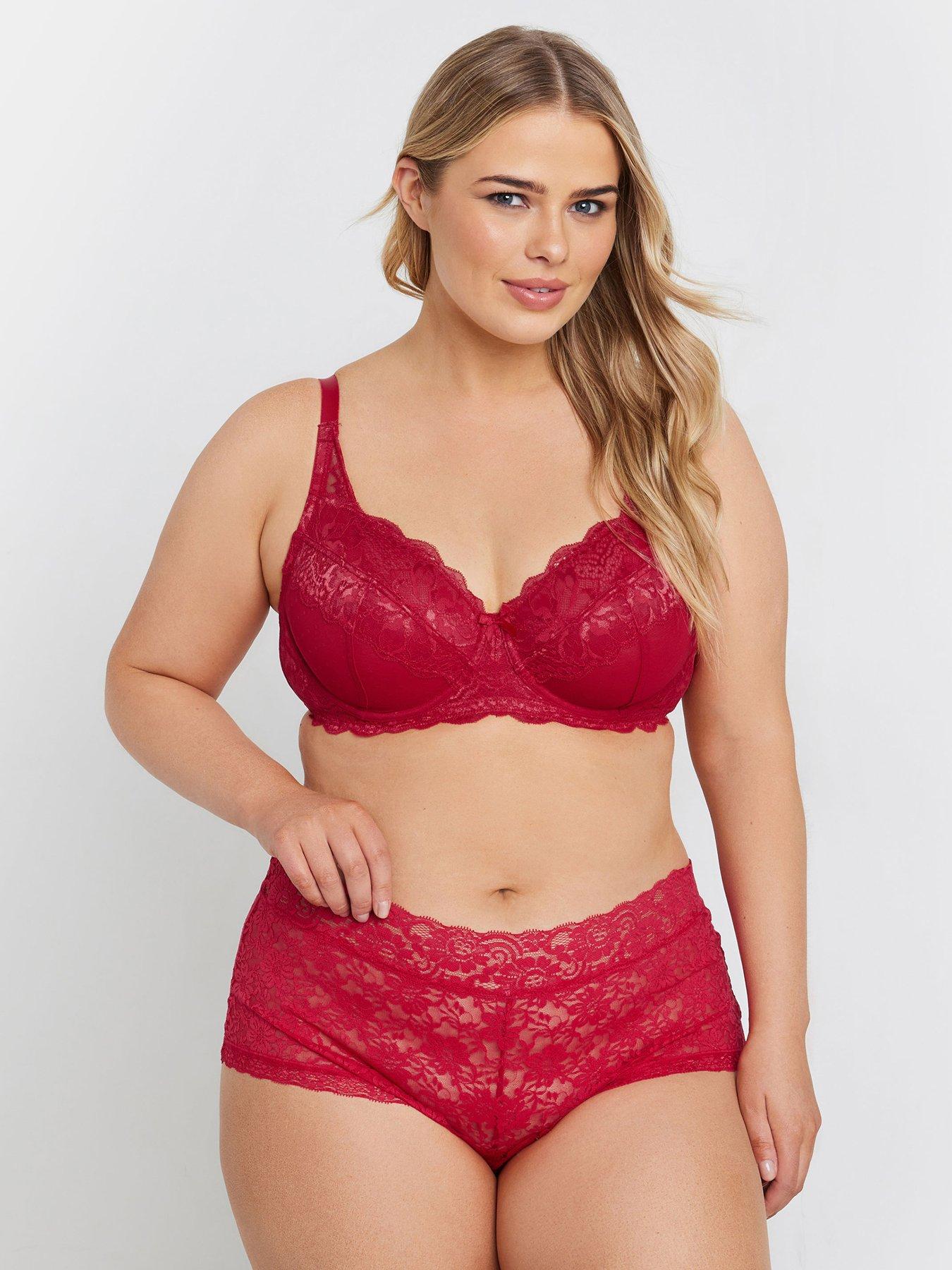 Image 4 of 4 of Yours Curve 3 Pack Lace Shorts