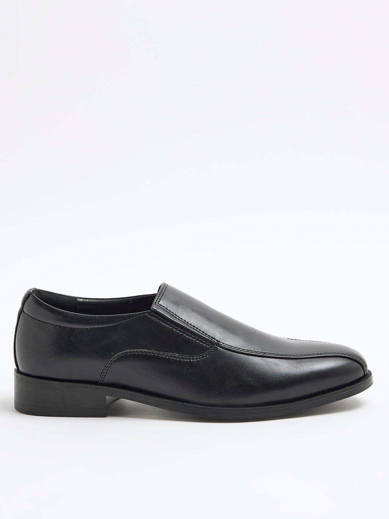  image of river-island-formal-slip-on-shoe-black