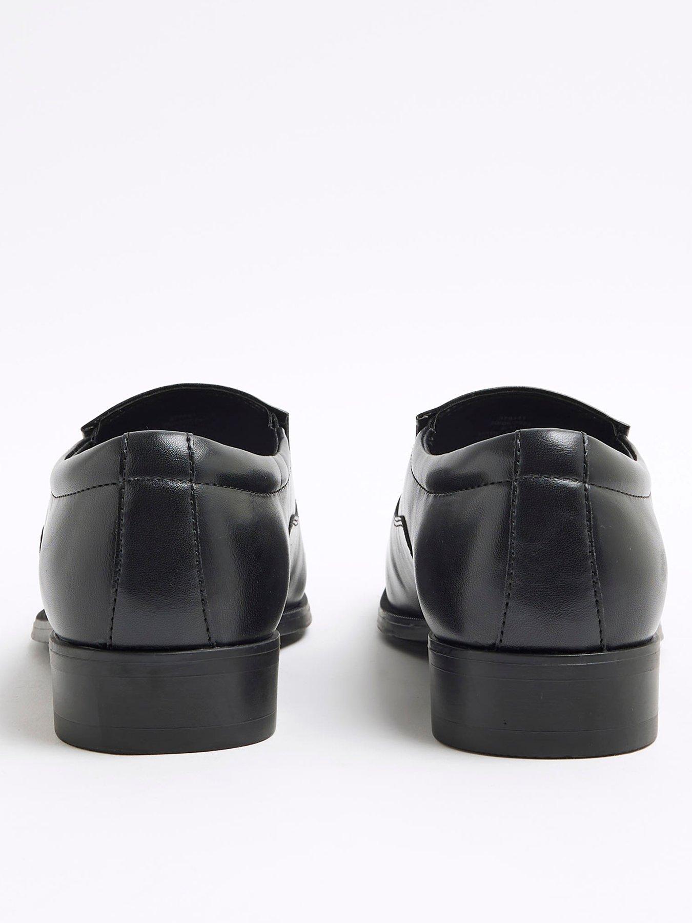  image of river-island-formal-slip-on-shoe-black