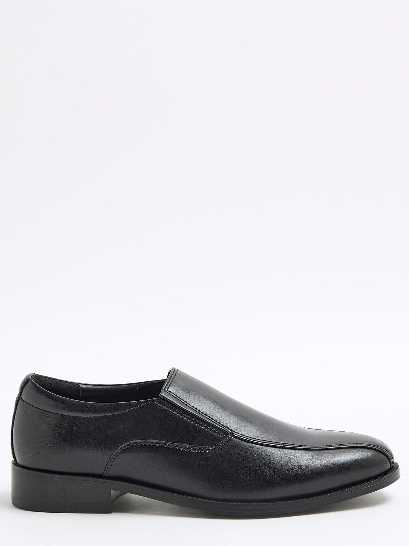  image of river-island-formal-slip-on-shoe-black