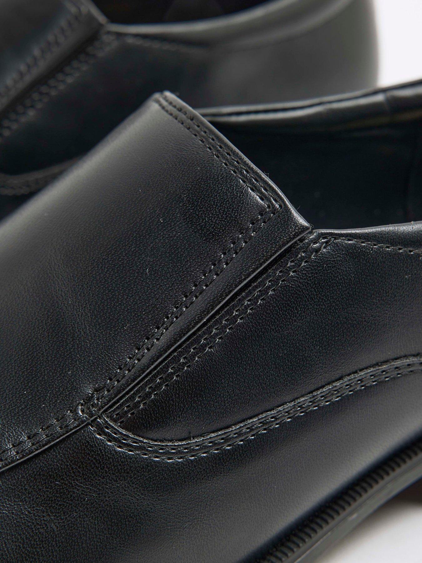  image of river-island-formal-slip-on-shoe-black