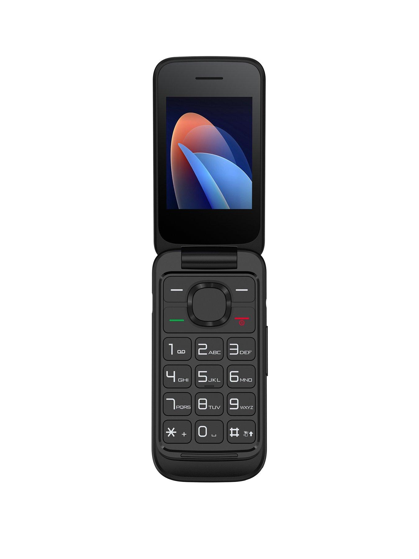 Image 2 of 7 of TCL OneTouch 5023 Flip Phone - Black
