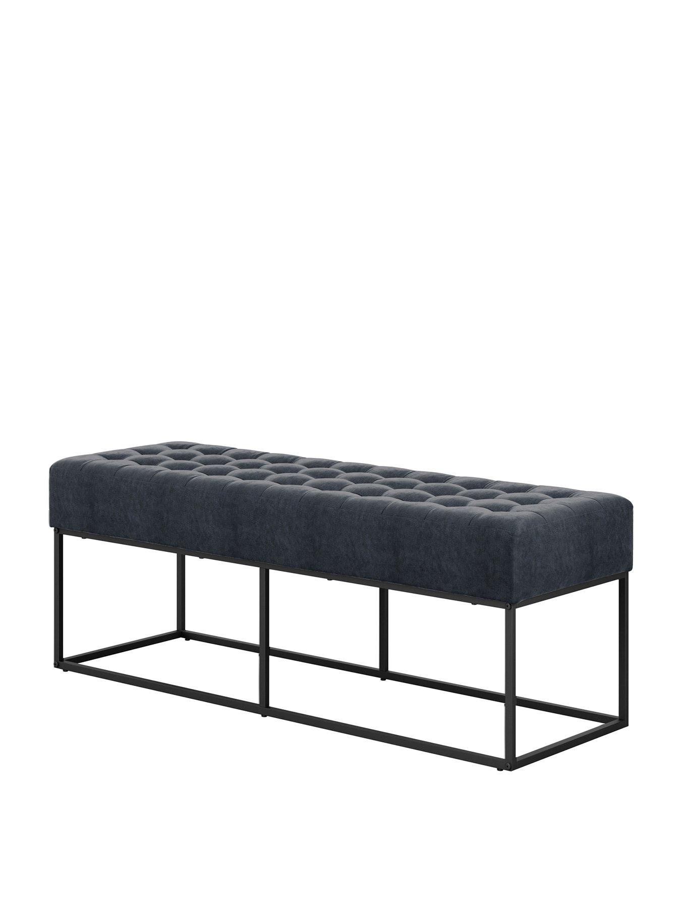 stillFront image of lpd-home-boden-steel-grey-bench