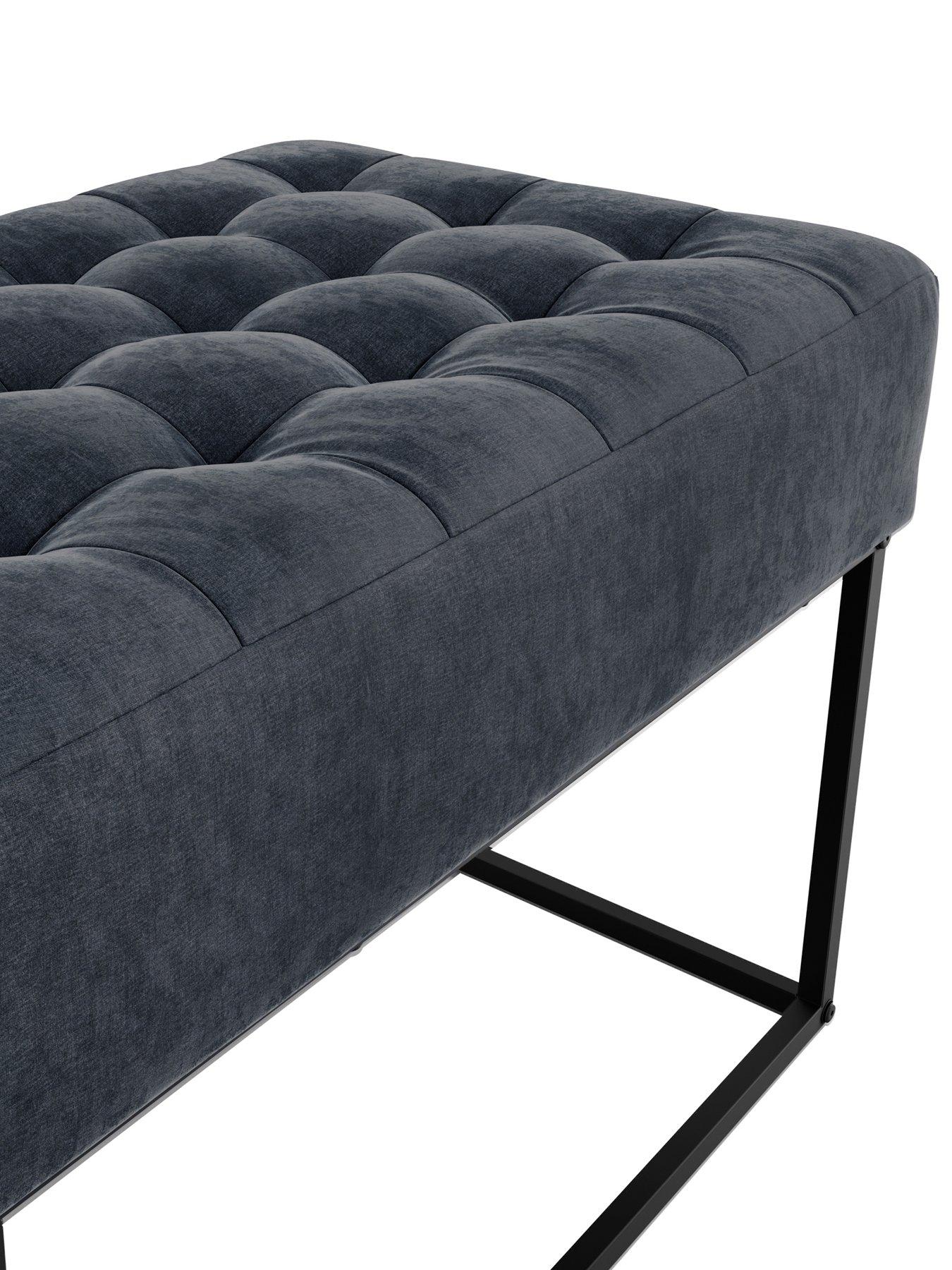 Image 5 of 5 of LPD Home Boden Steel Grey Bench