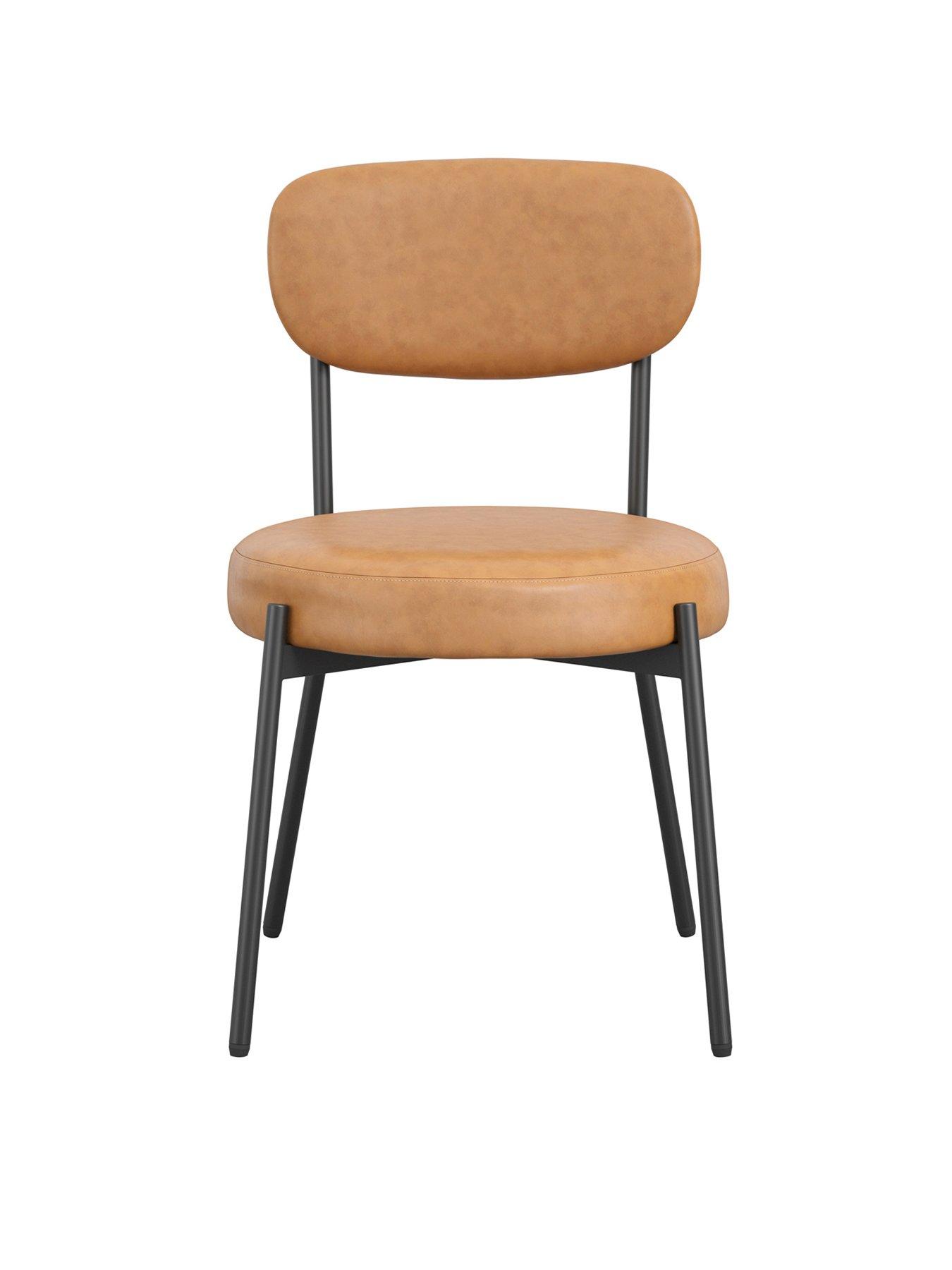  image of lpd-home-smith-caramel-dining-chair