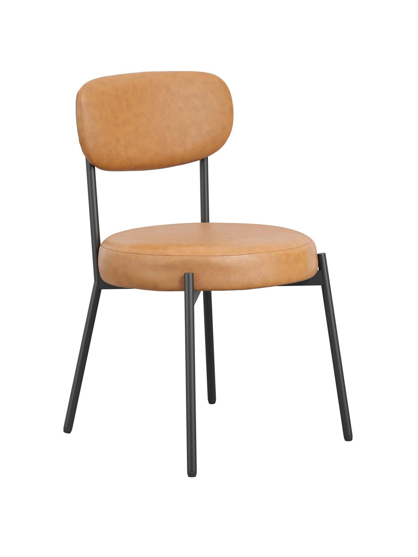  image of lpd-home-smith-caramel-dining-chair