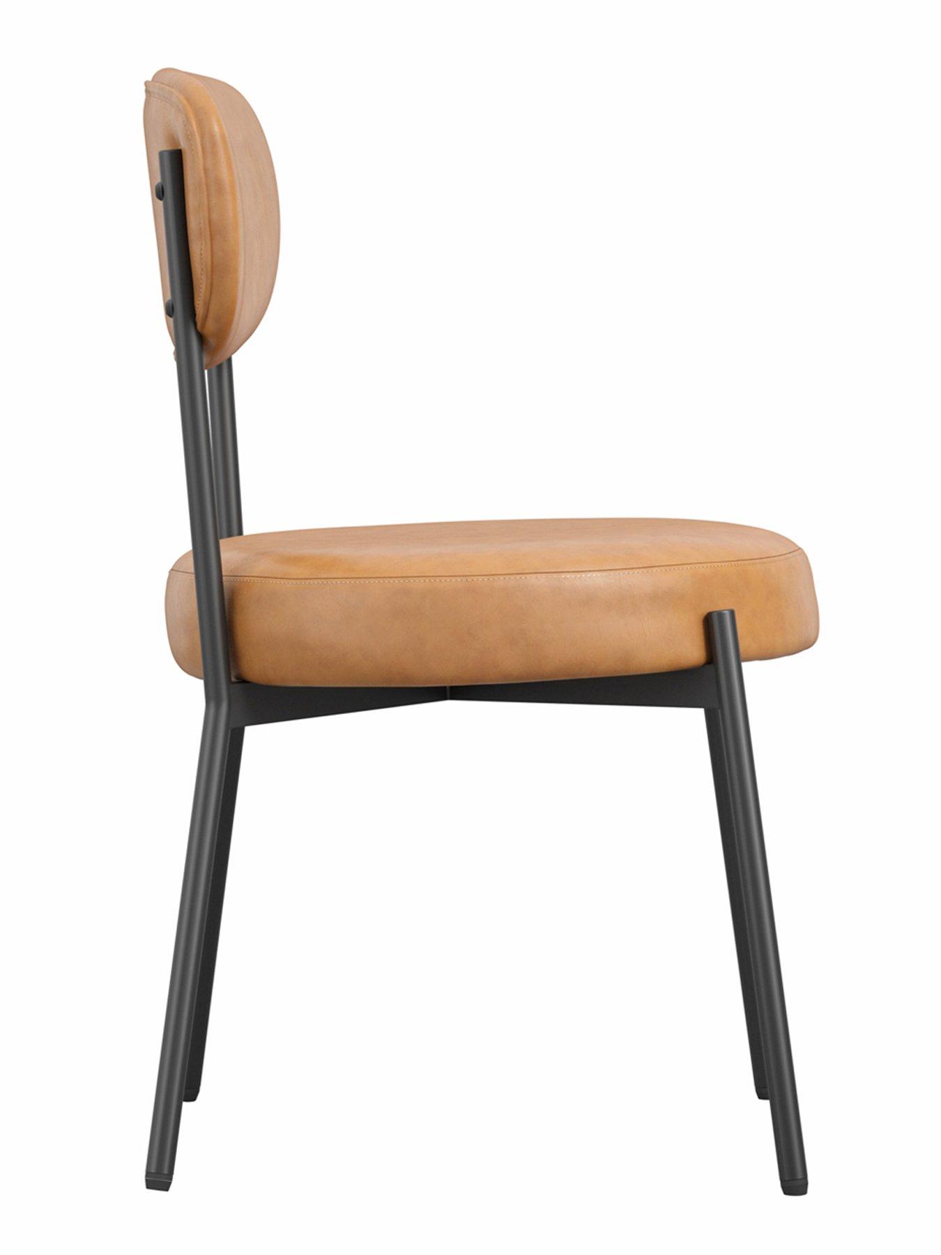  image of lpd-home-smith-caramel-dining-chair