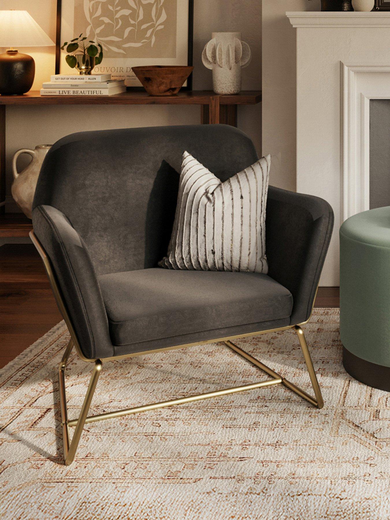 Image 1 of 5 of LPD Home Charles Armchair Black