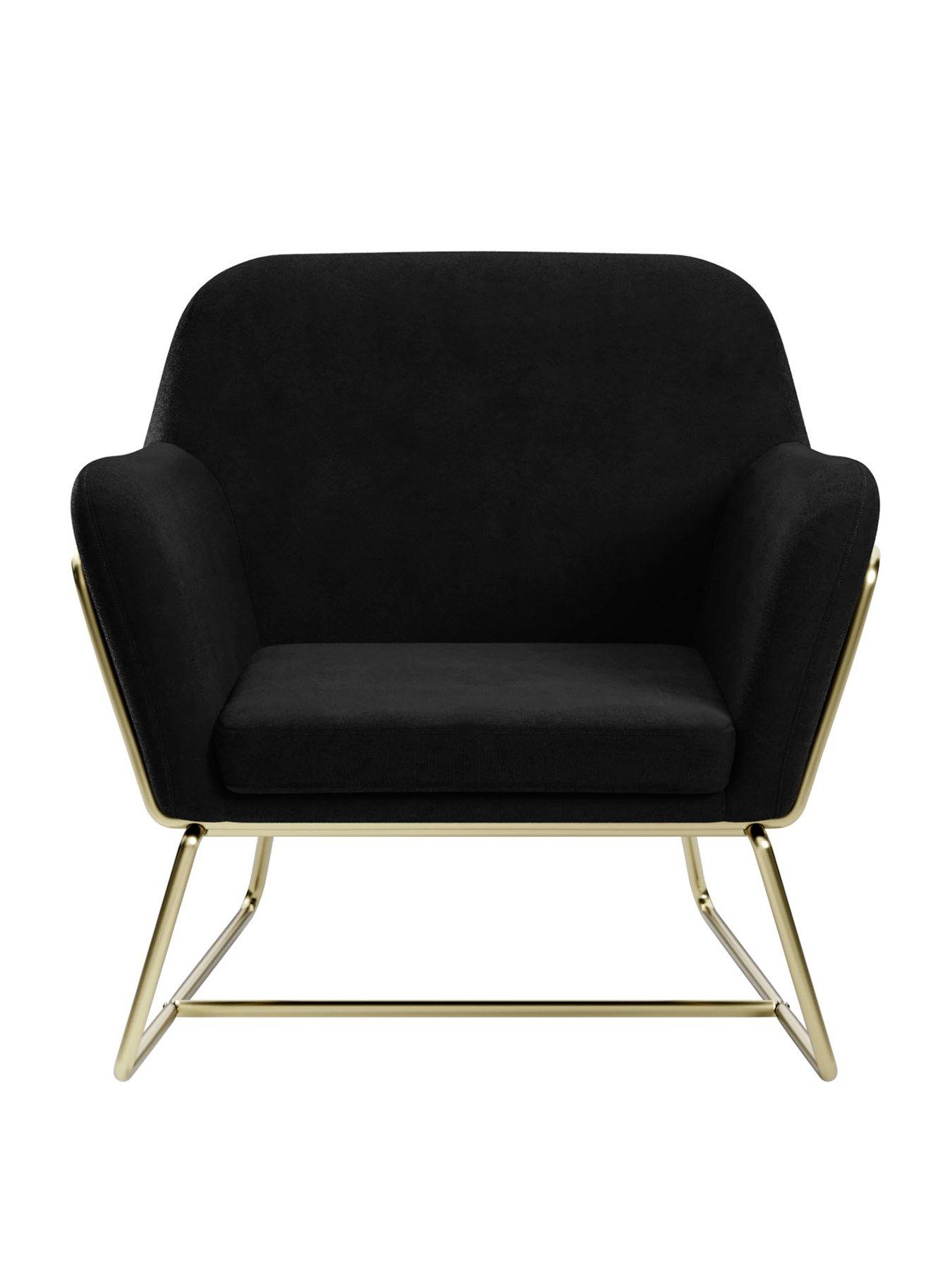 Image 2 of 5 of LPD Home Charles Armchair Black