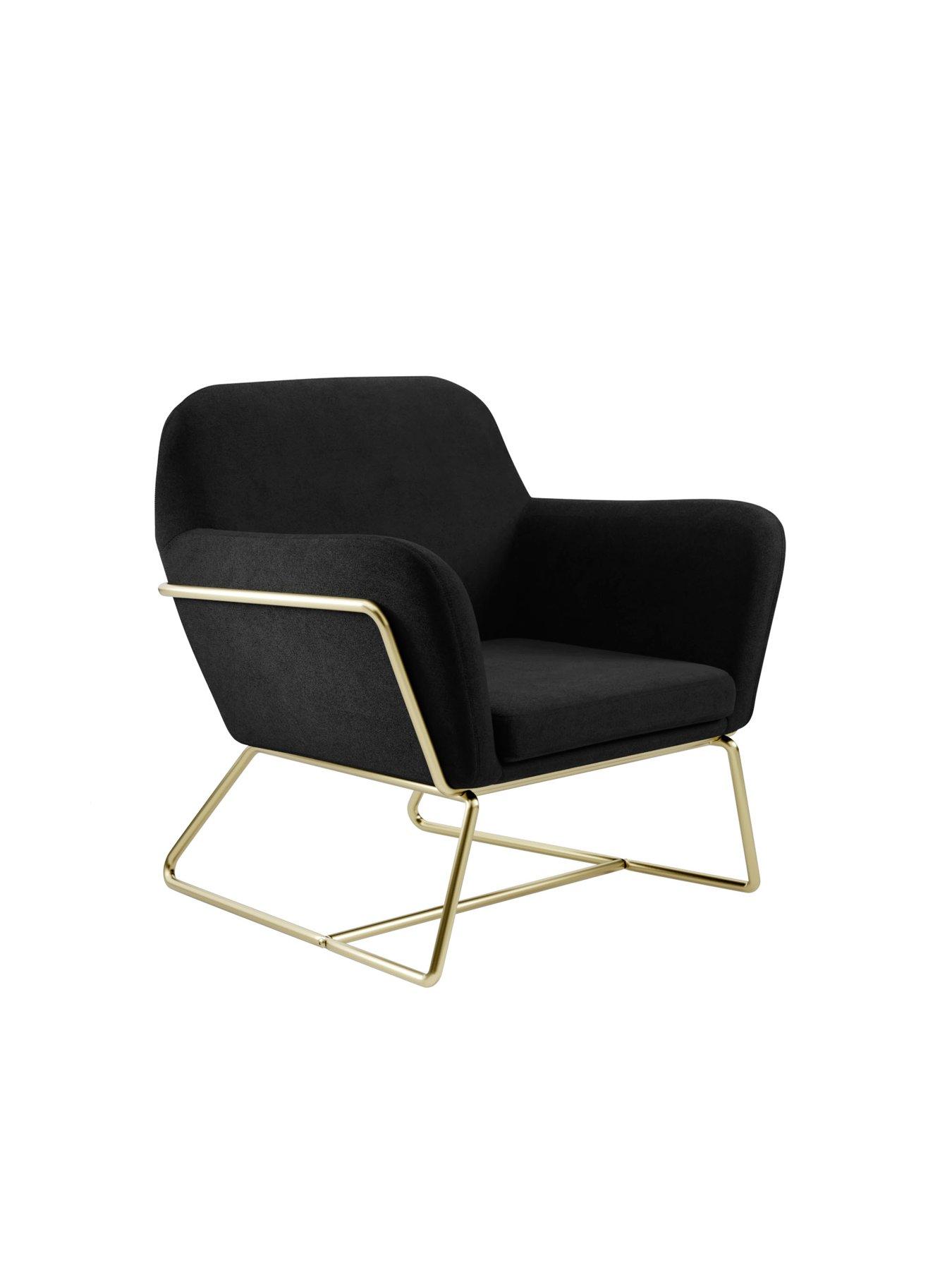 Image 4 of 5 of LPD Home Charles Armchair Black