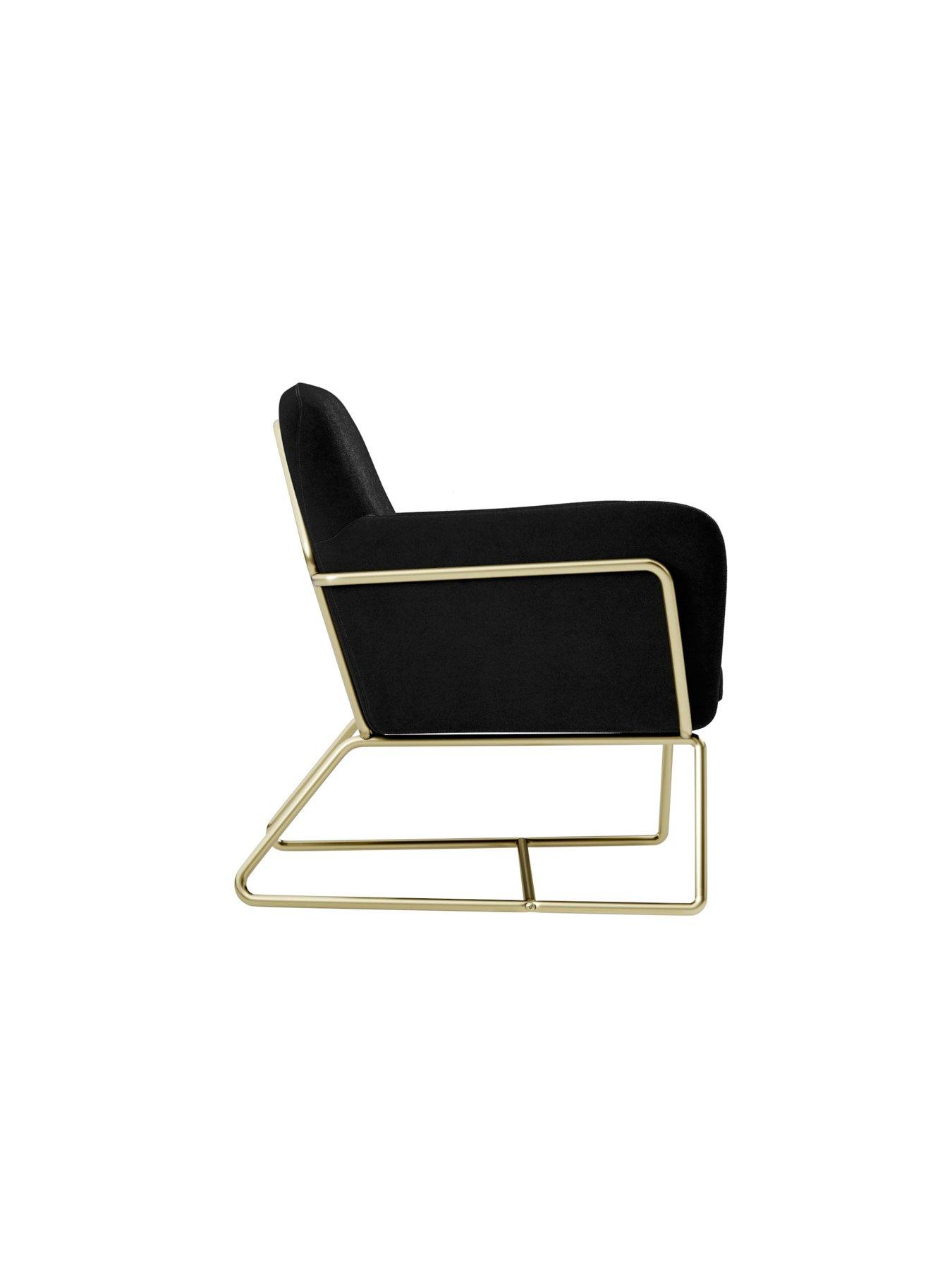 Image 5 of 5 of LPD Home Charles Armchair Black