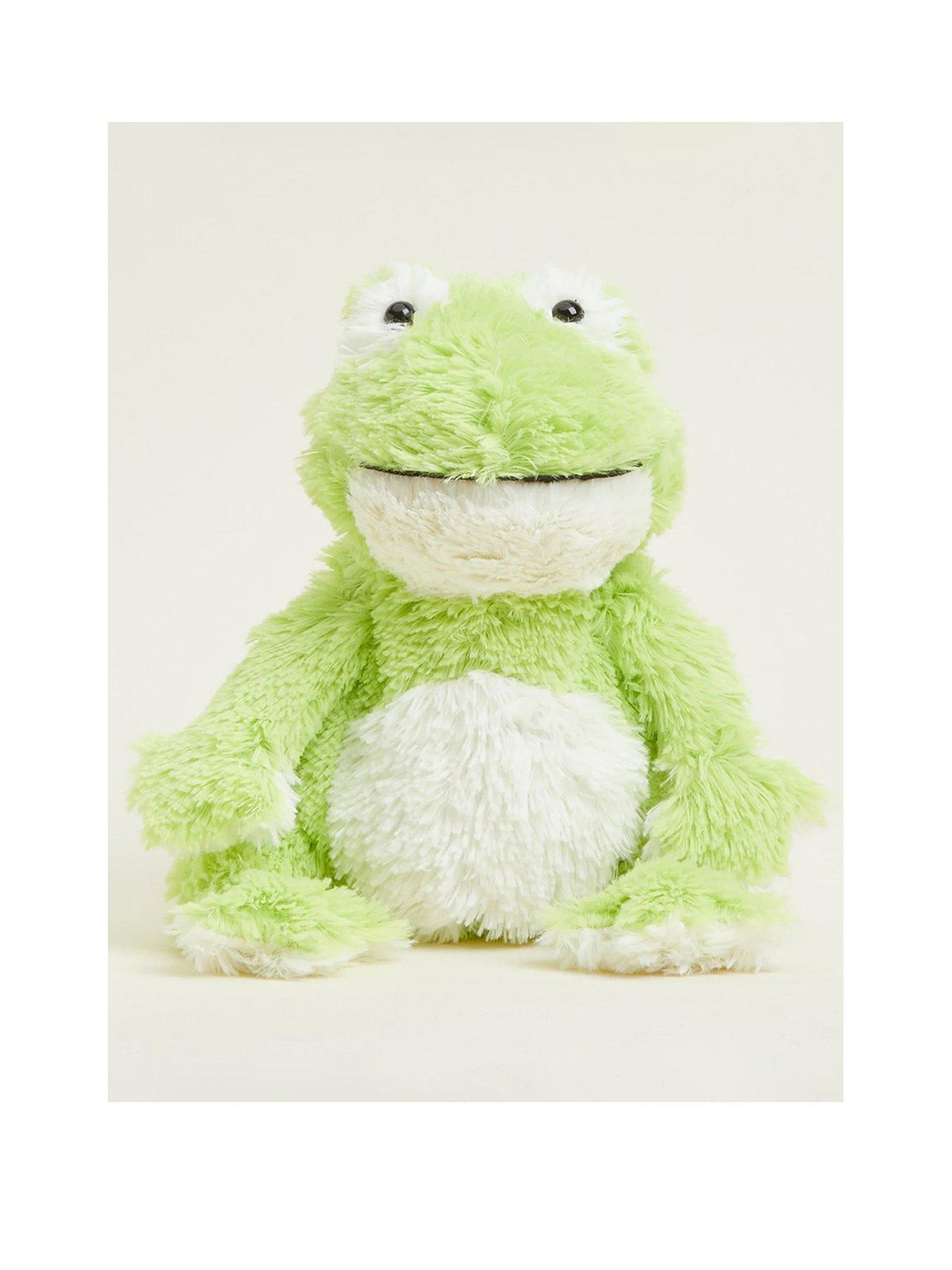 image of warmies-fully-heatable-cuddly-toy-scented-with-french-lavender-frog