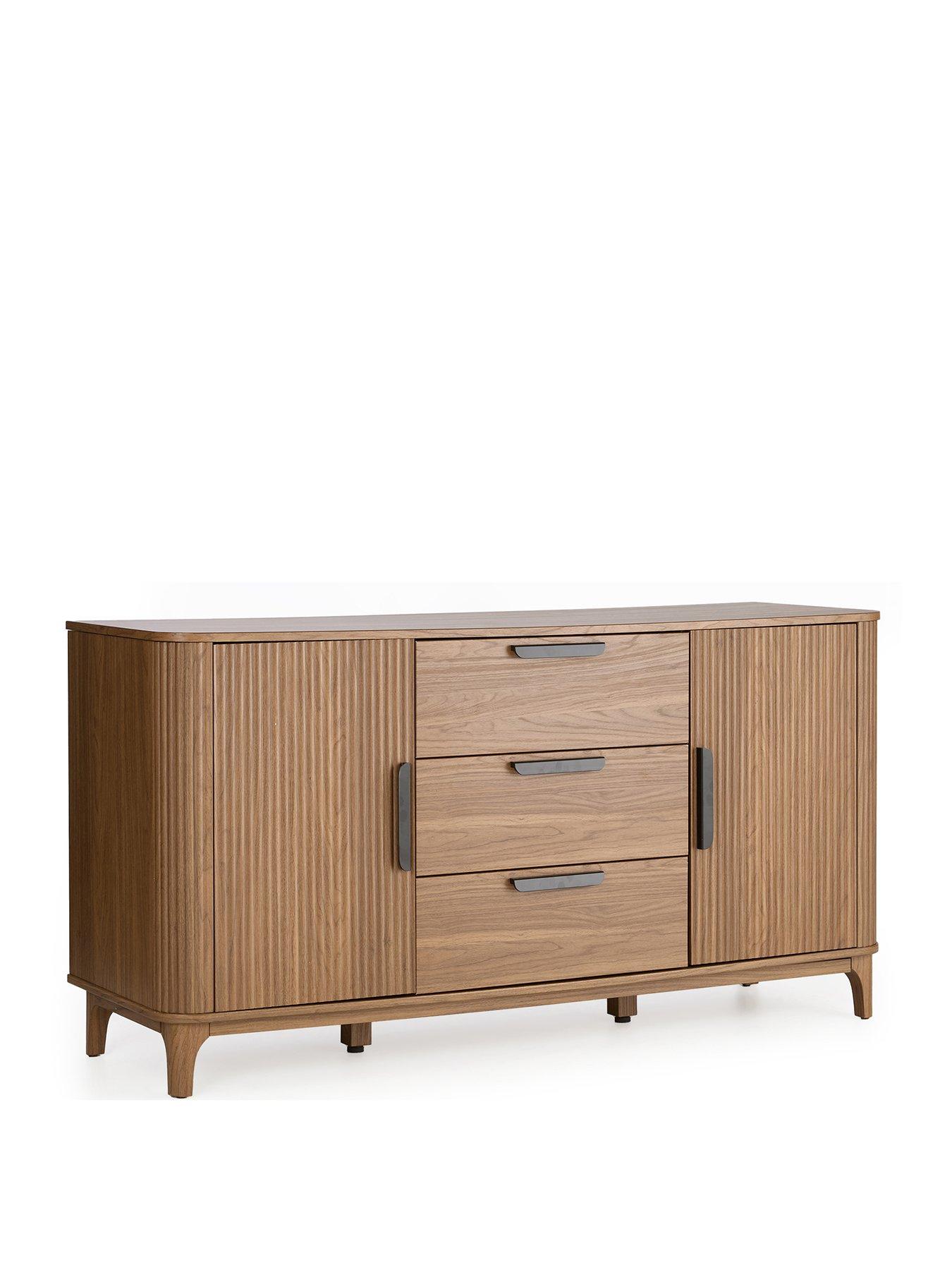  image of the-very-collection-carina-large-sideboard-mid-oak-fscreg-certified