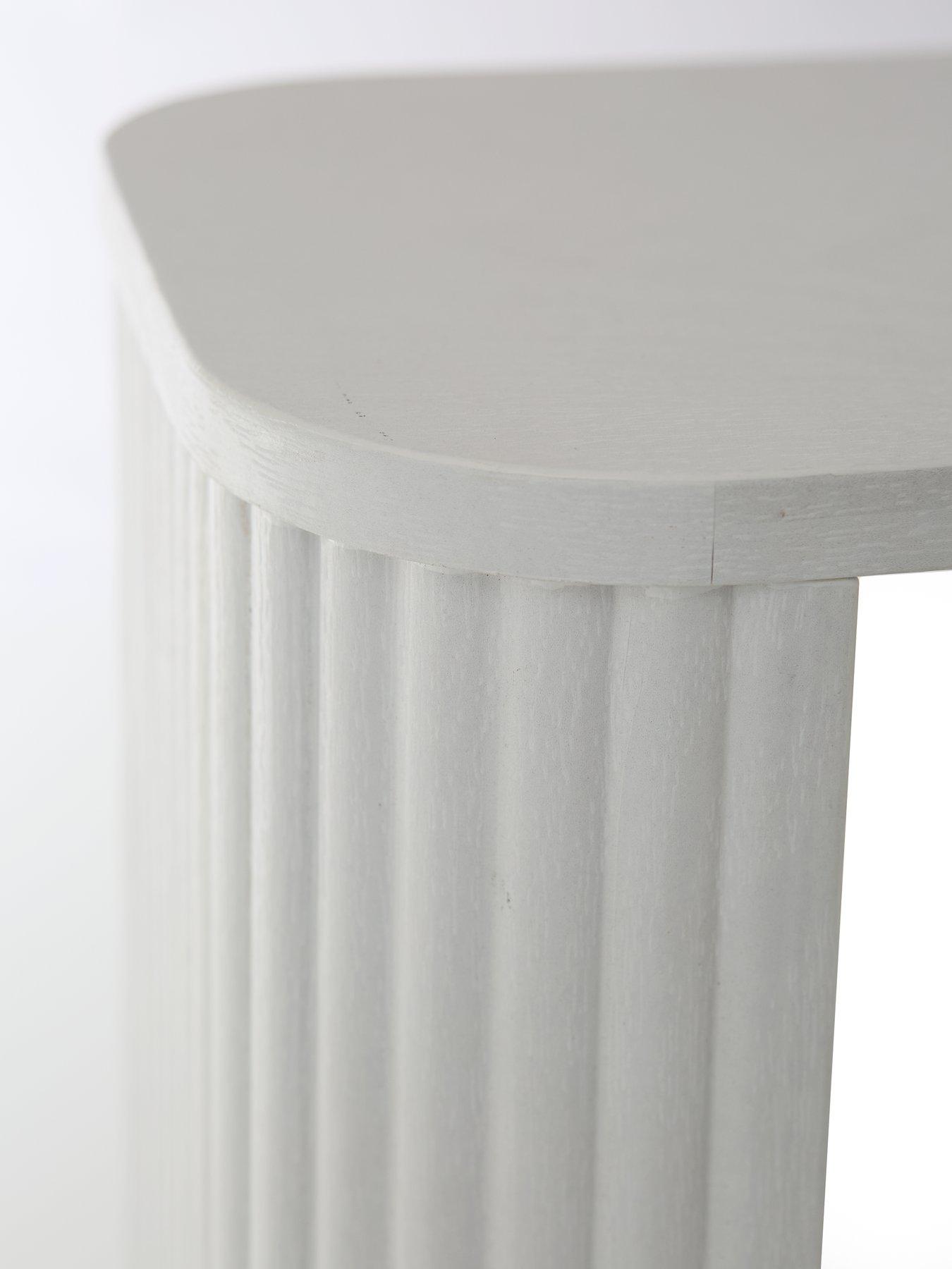 Image 6 of 6 of Very Home Carina Sofa Side Table - White