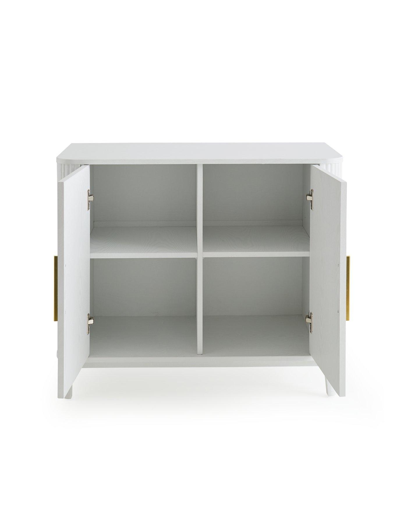 Image 4 of 7 of Very Home Carina Small 2 Door&nbsp;Sideboard - White