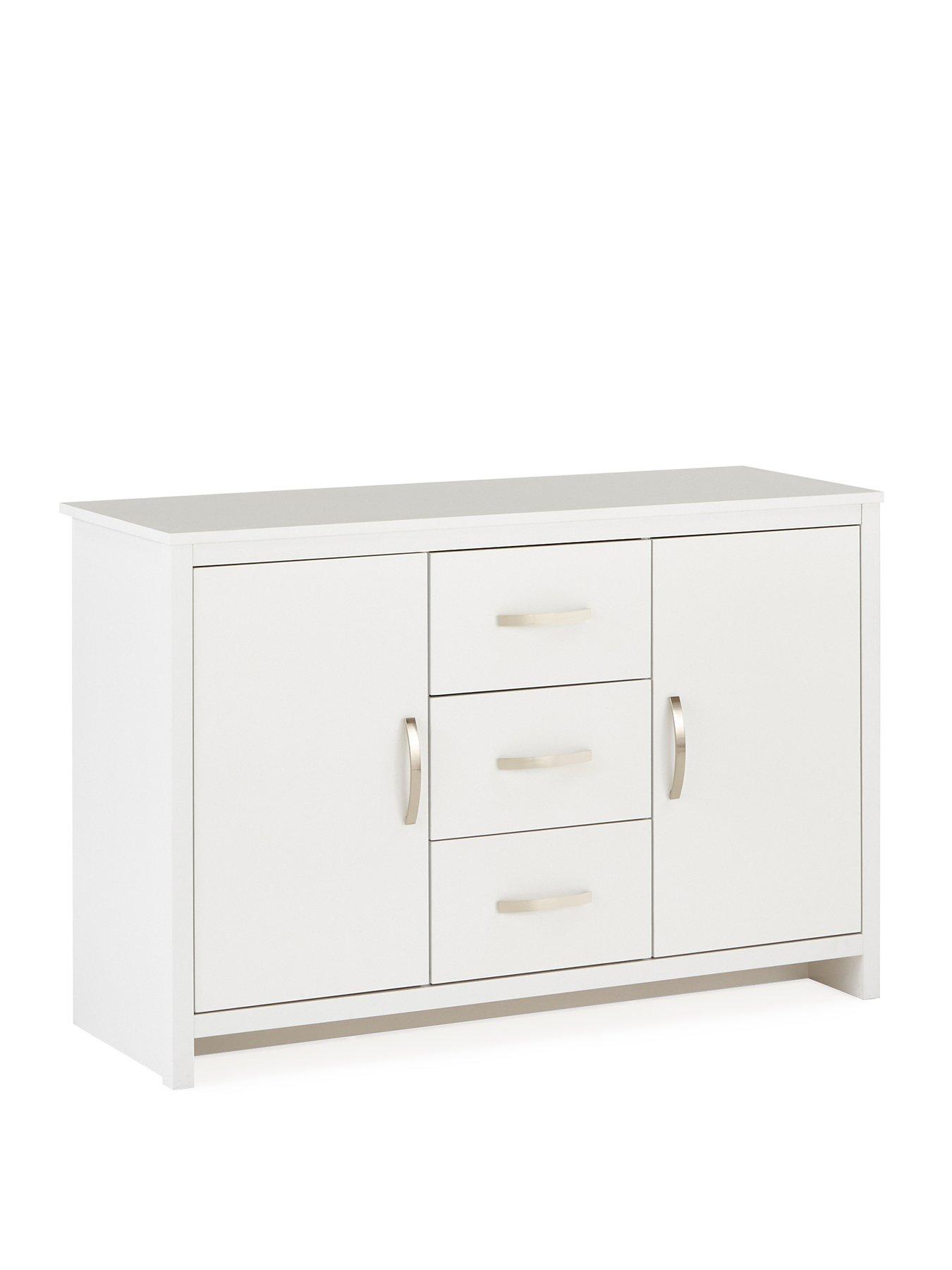  image of very-home-ely-2-piece-package-2-door-3-drawer-sideboard-and-tv-unitnbsp--white