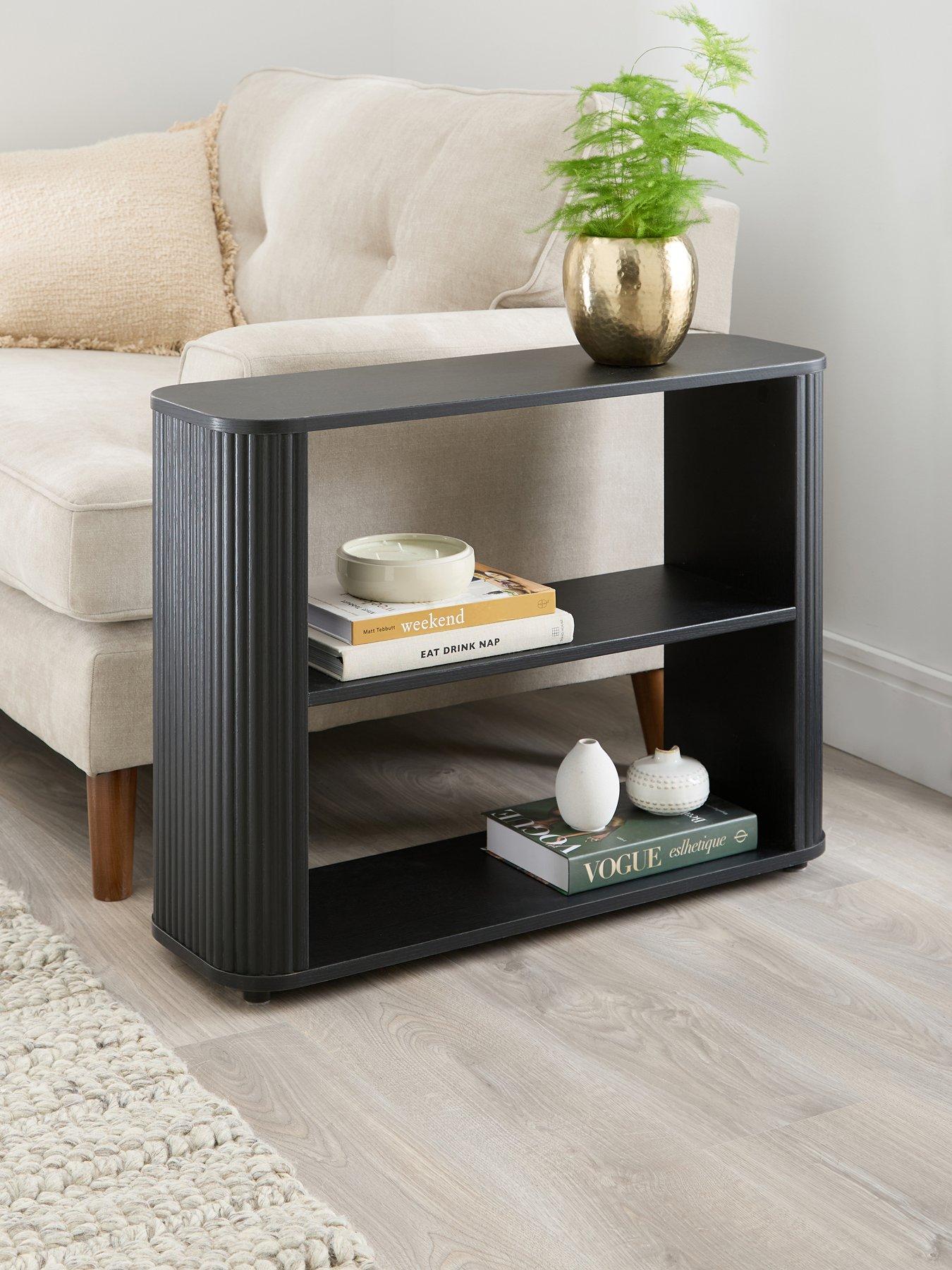 Image 1 of 6 of Very Home Carina Sofa Side Table - Black