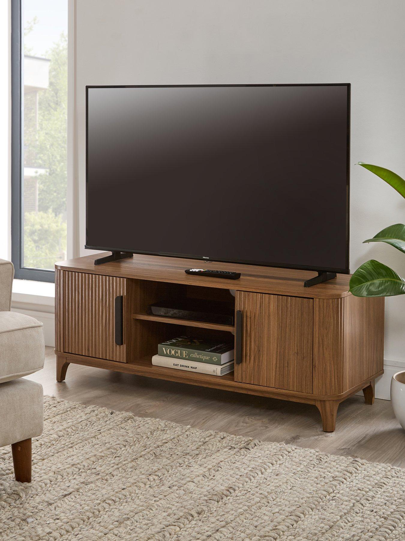 front image of very-home-carina-tv-unit-fits-up-to-50-inch-tv-mid-oak