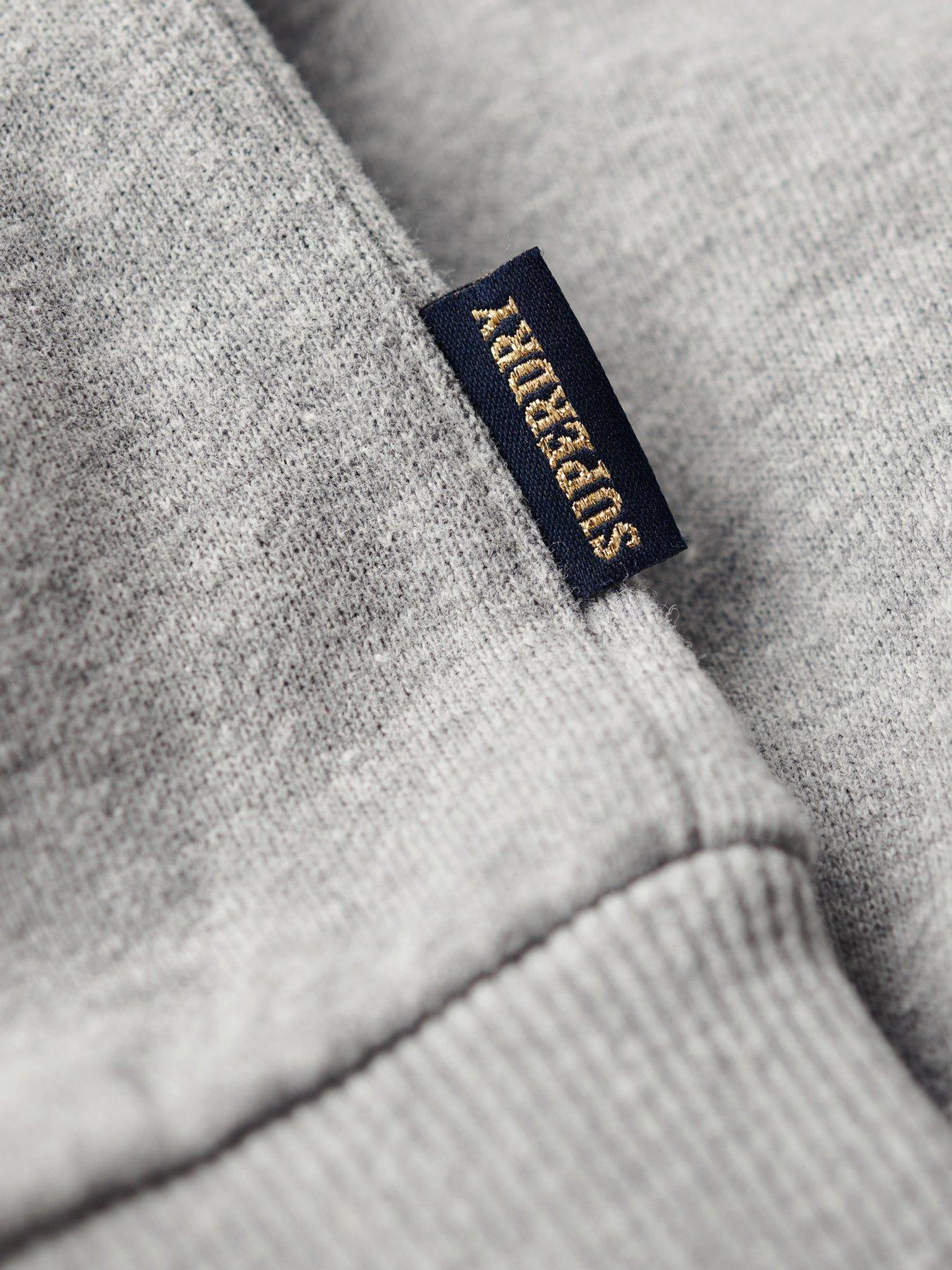 Image 6 of 6 of Superdry College Script Loose Sweatshirt - Grey