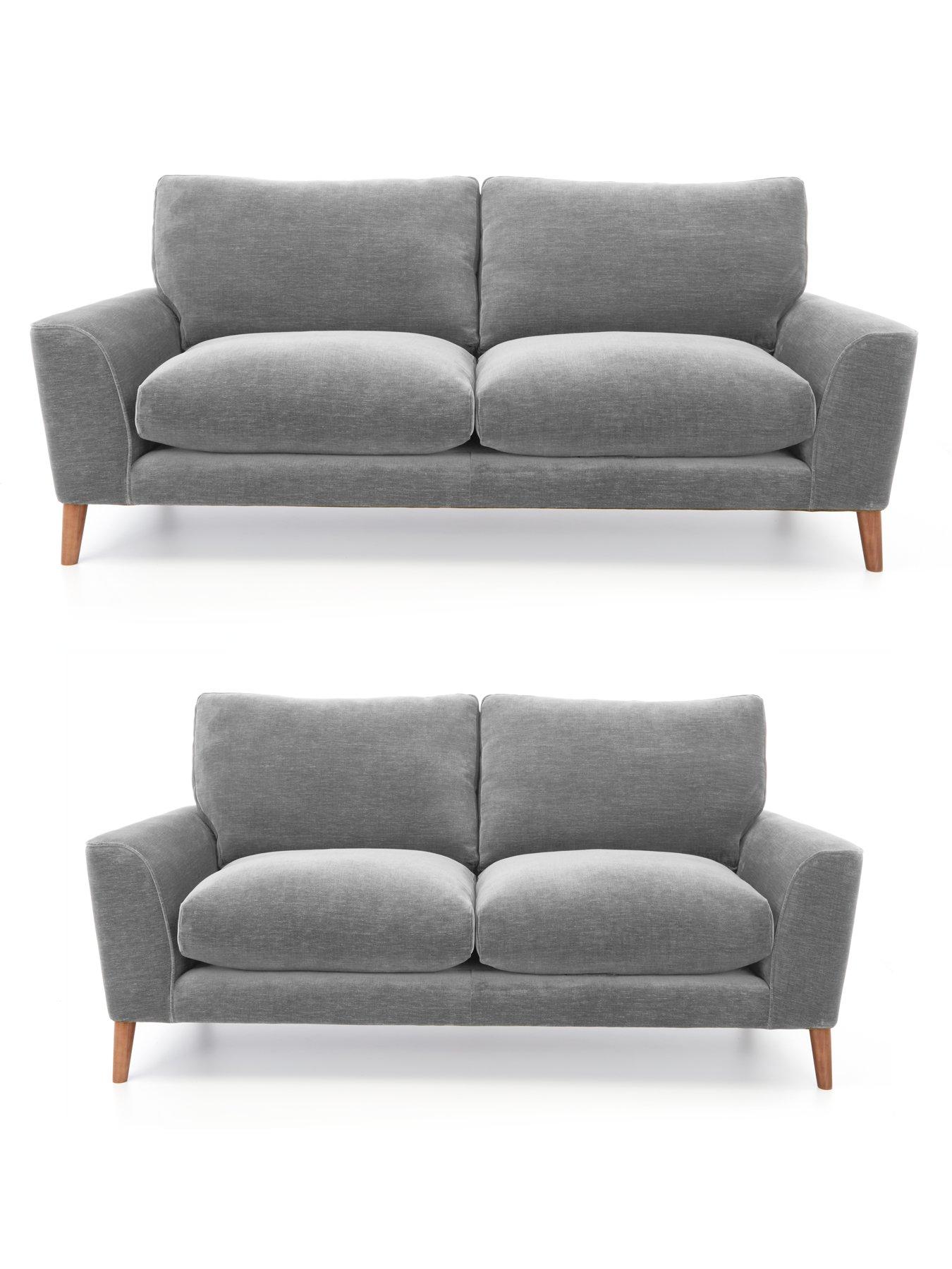 undefined Astrid 3 + 2 Seater Fabric Sofa Set (Buy  &  SAVE!) - Made in the UK