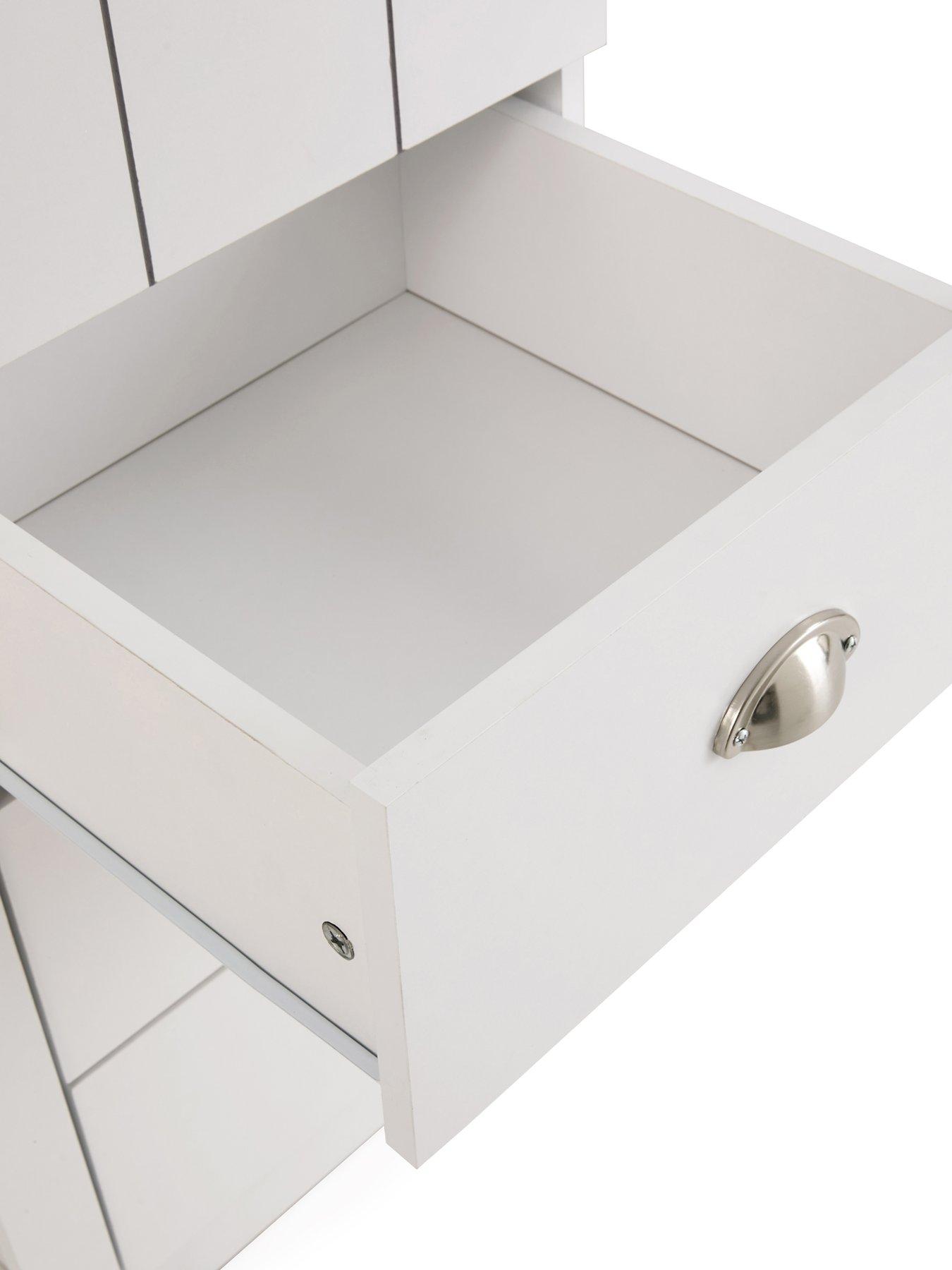  image of very-home-atlanta-overbed-storage-unit-white