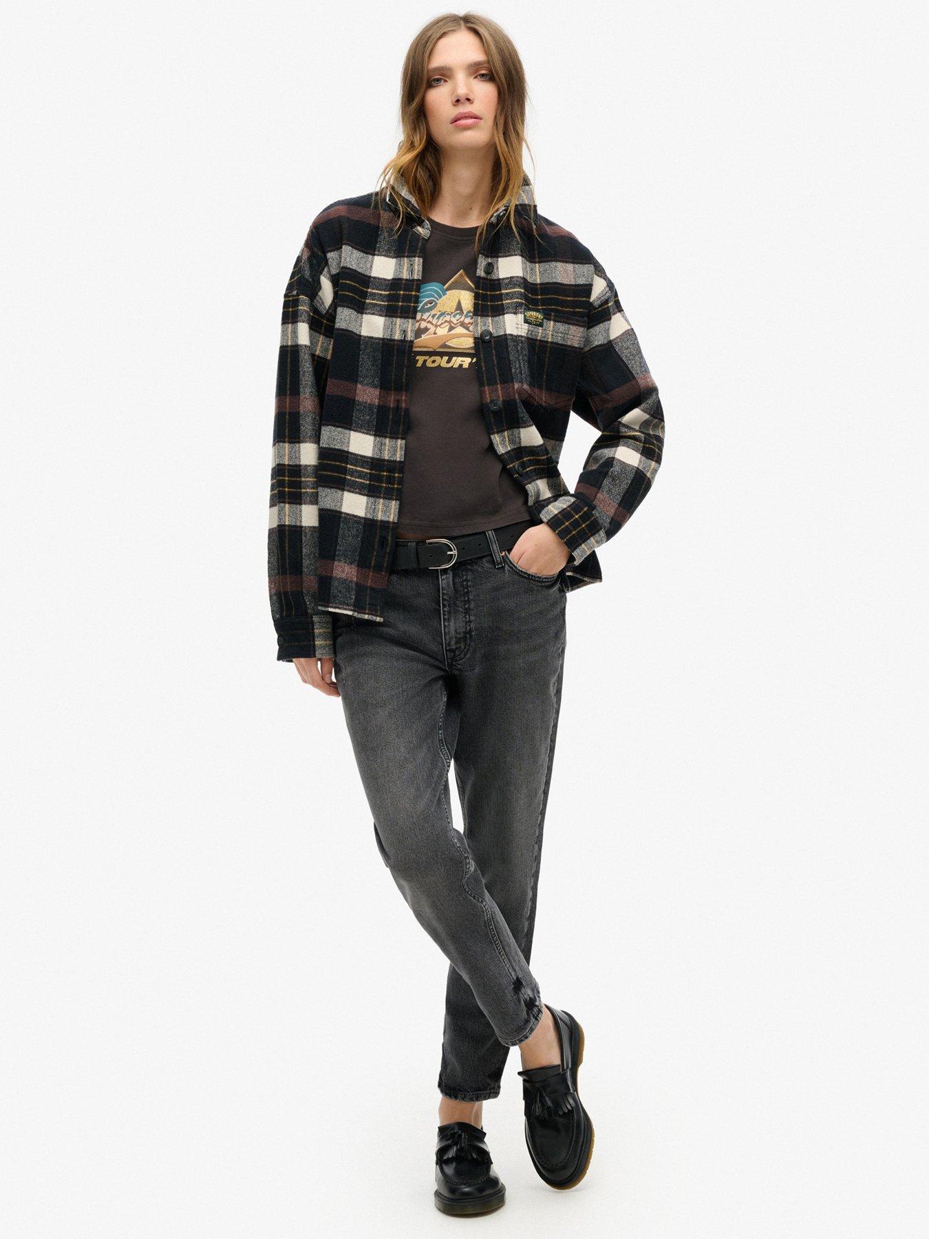 Image 3 of 5 of Superdry 70S Rock Band Cap Sleeve T-Shirt - Black