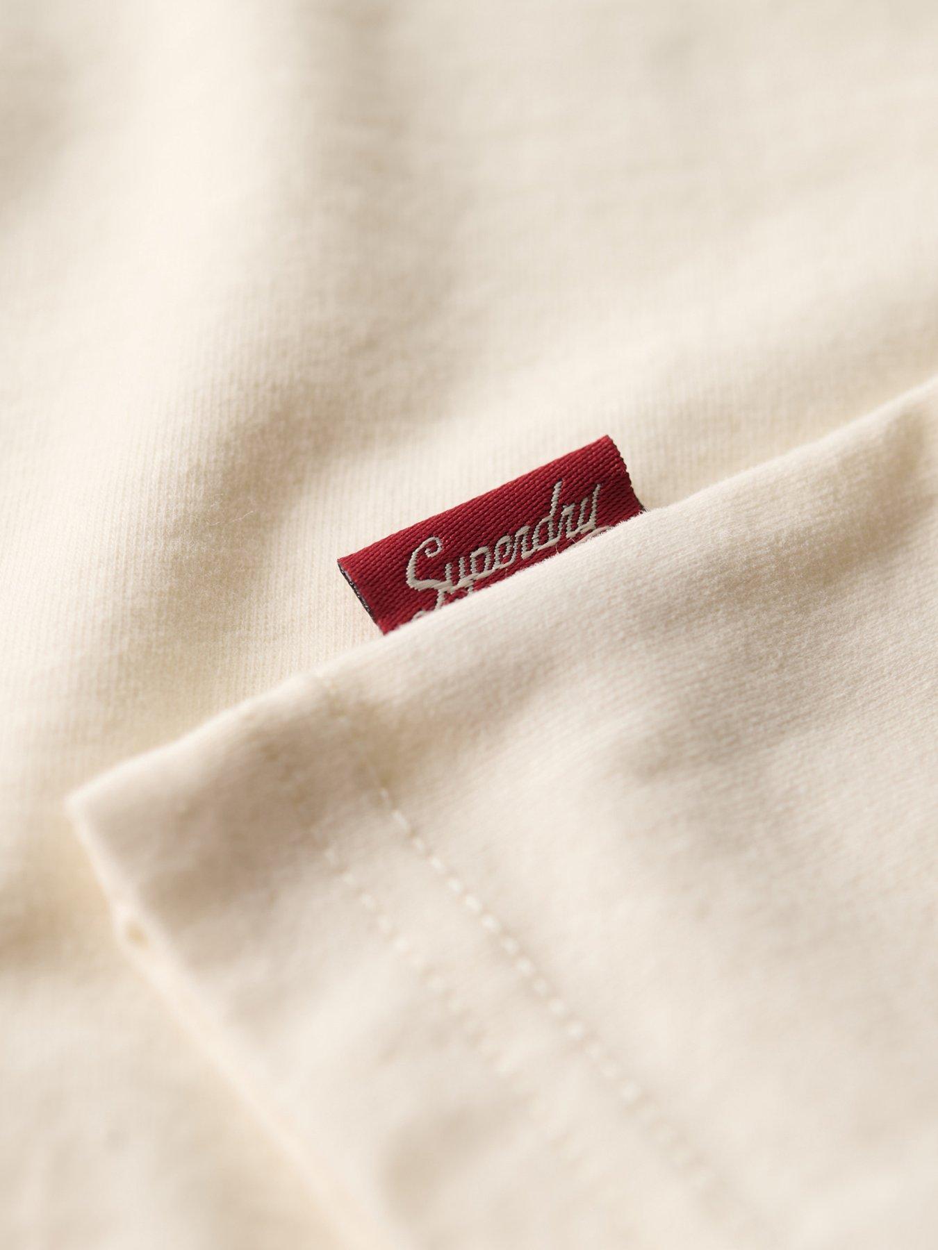  image of superdry-embossed-logo-relaxed-t-shirt-white