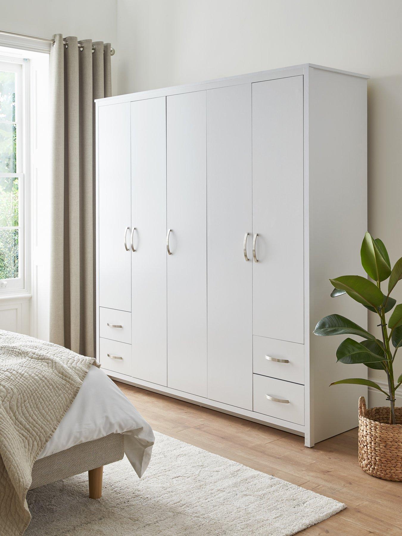 The Very Collection Ely 5 Door, 4 Drawer Wardrobe