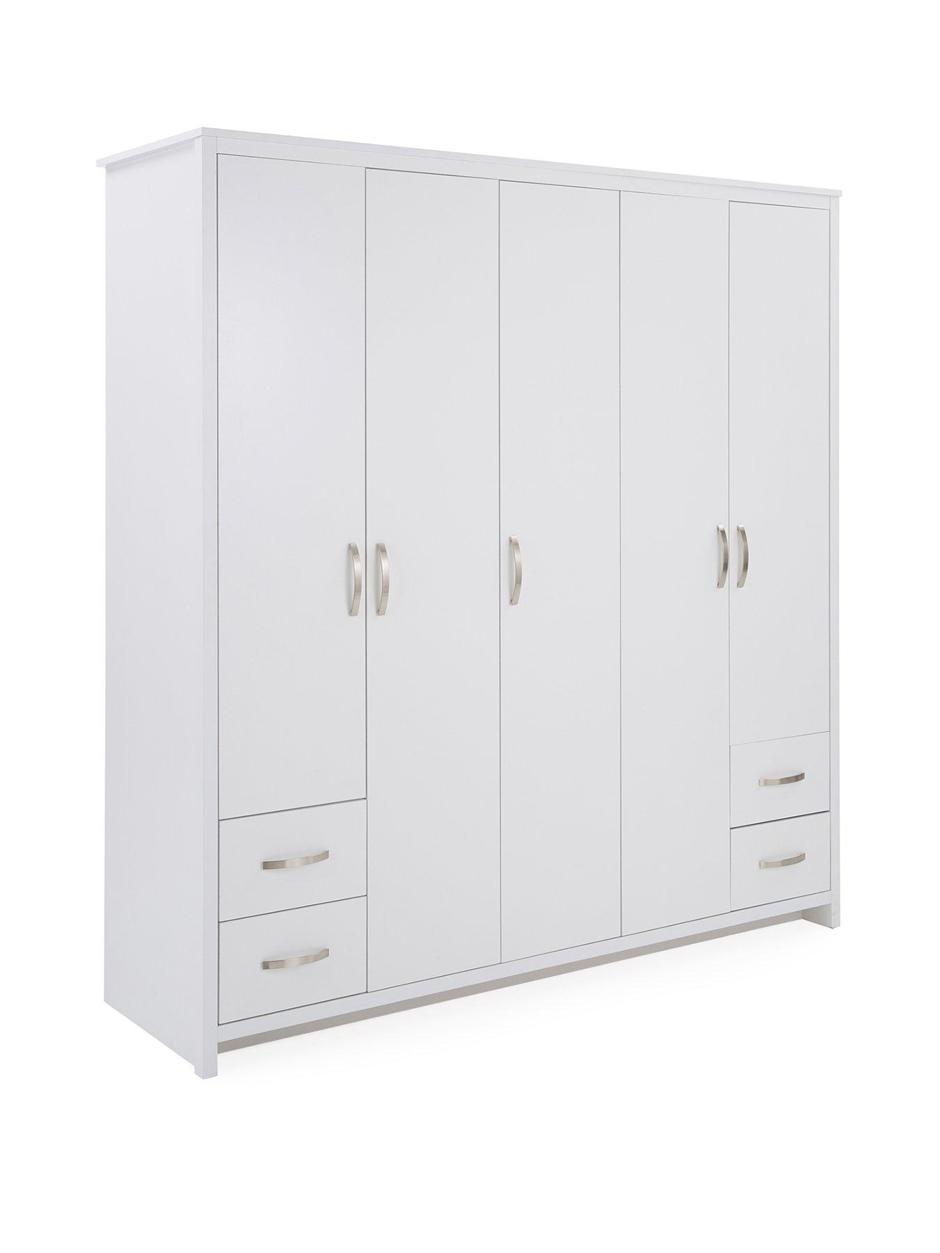 Image 3 of 6 of The Very Collection Ely 5 Door,&nbsp;4 Drawer Wardrobe