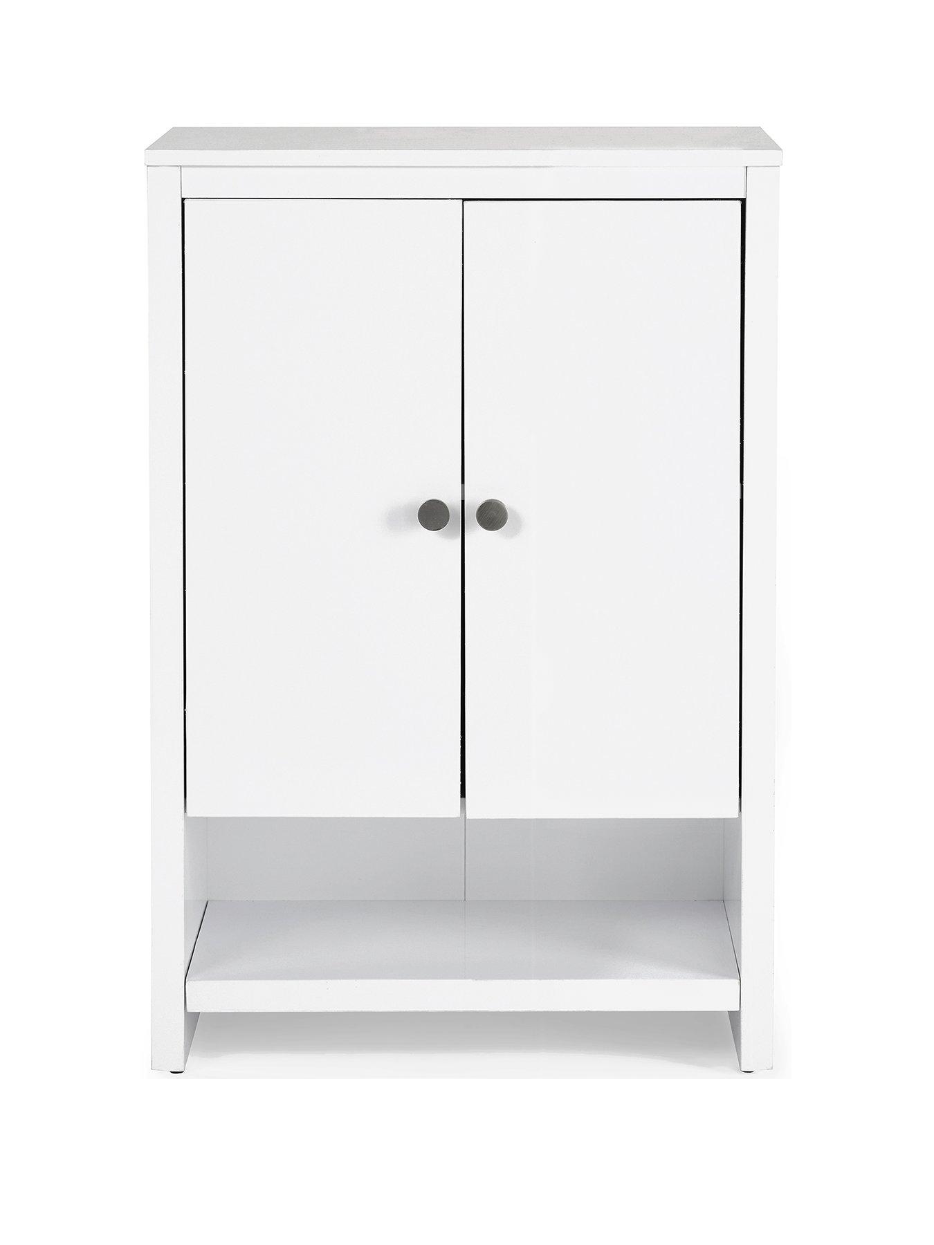 Image 2 of 7 of Very Home Bramford Low Bathroom&nbsp; Cabinet - White