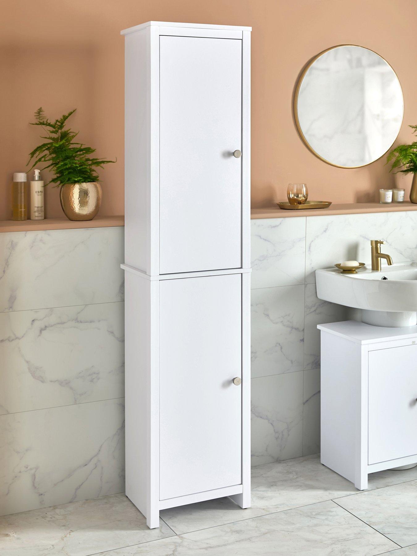Very Home Bramford Tall Bathroom Cabinet - White