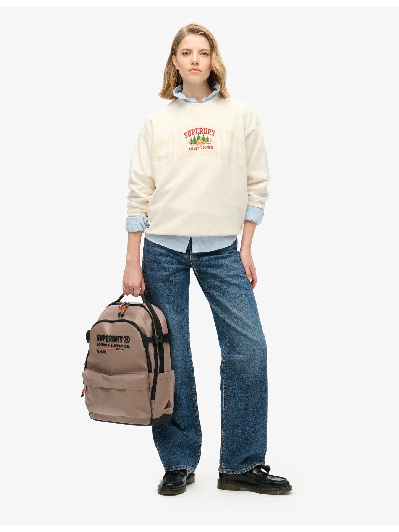  image of superdry-tarp-utility-backpack-beige