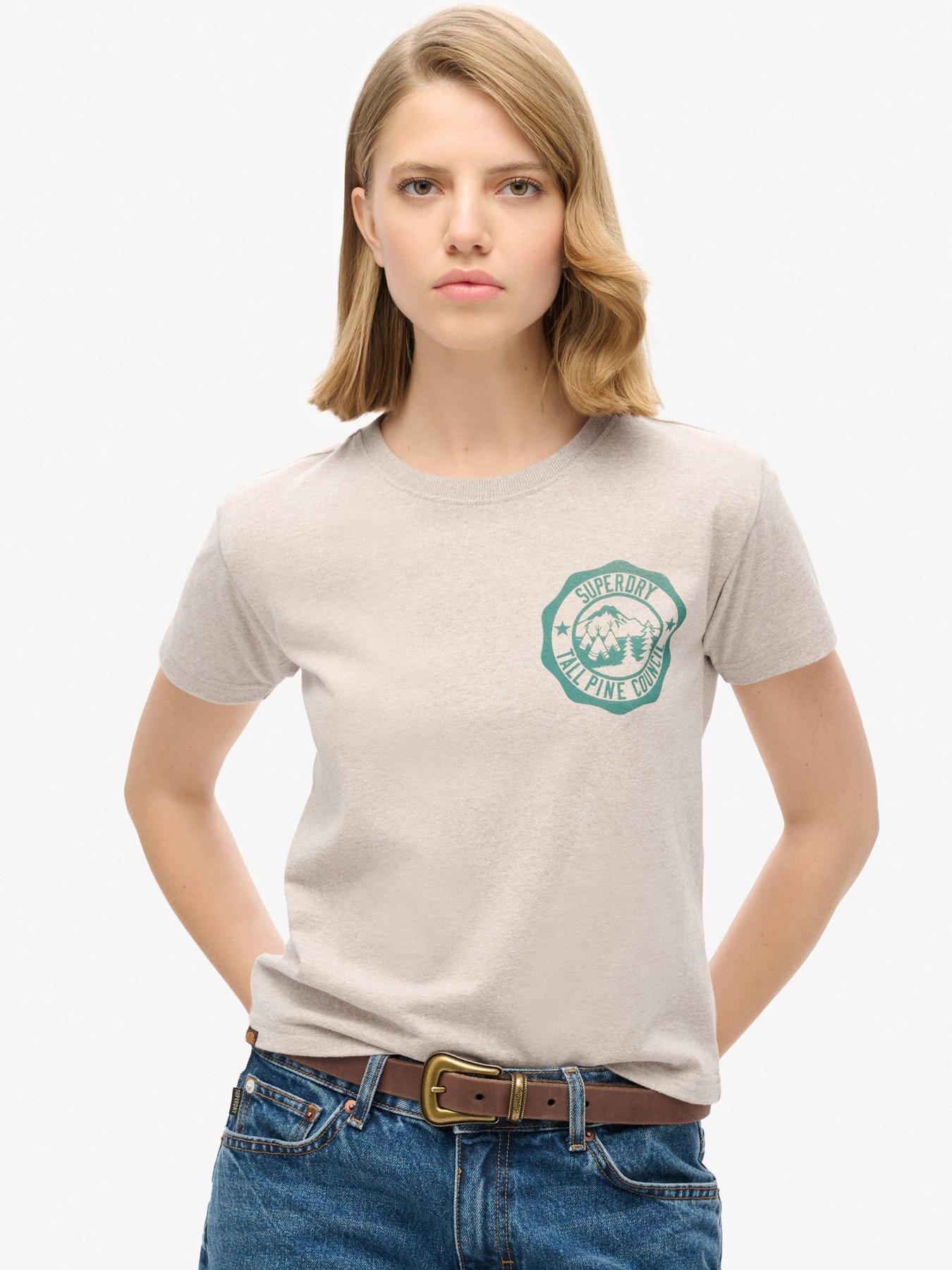 undefined Lo-Fi Outdoor Fitted T-Shirt - Beige