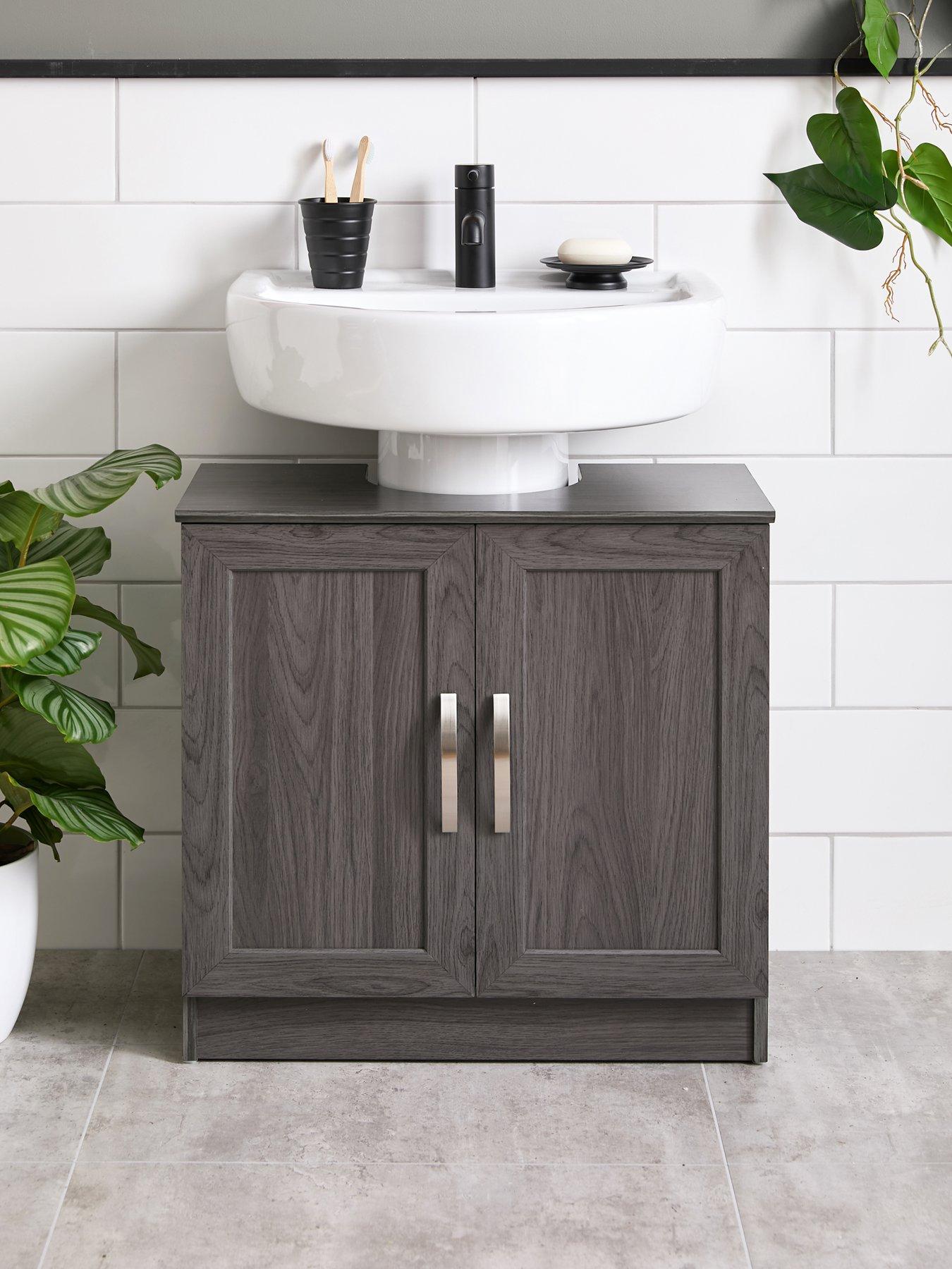 Very Home Caledon Under Sink Cabinet - Grey Oak