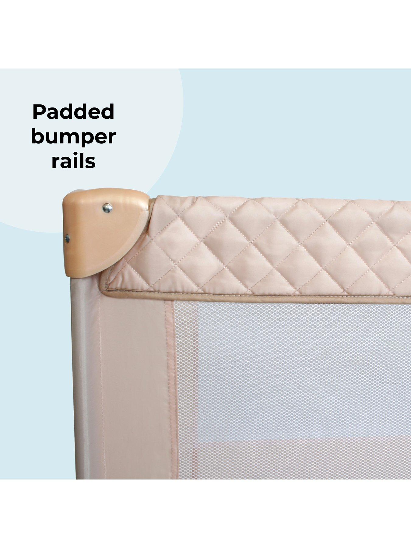 Image 5 of 8 of My Babiie Blush Quilted Travel Cot