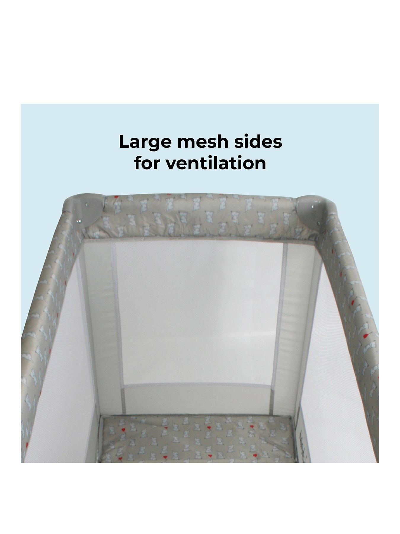 Image 3 of 8 of My Babiie MBTC1 Travel Cot - Elephants