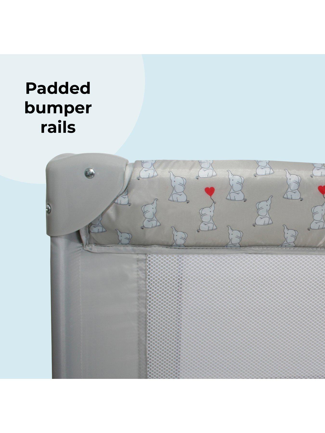 Image 5 of 8 of My Babiie MBTC1 Travel Cot - Elephants