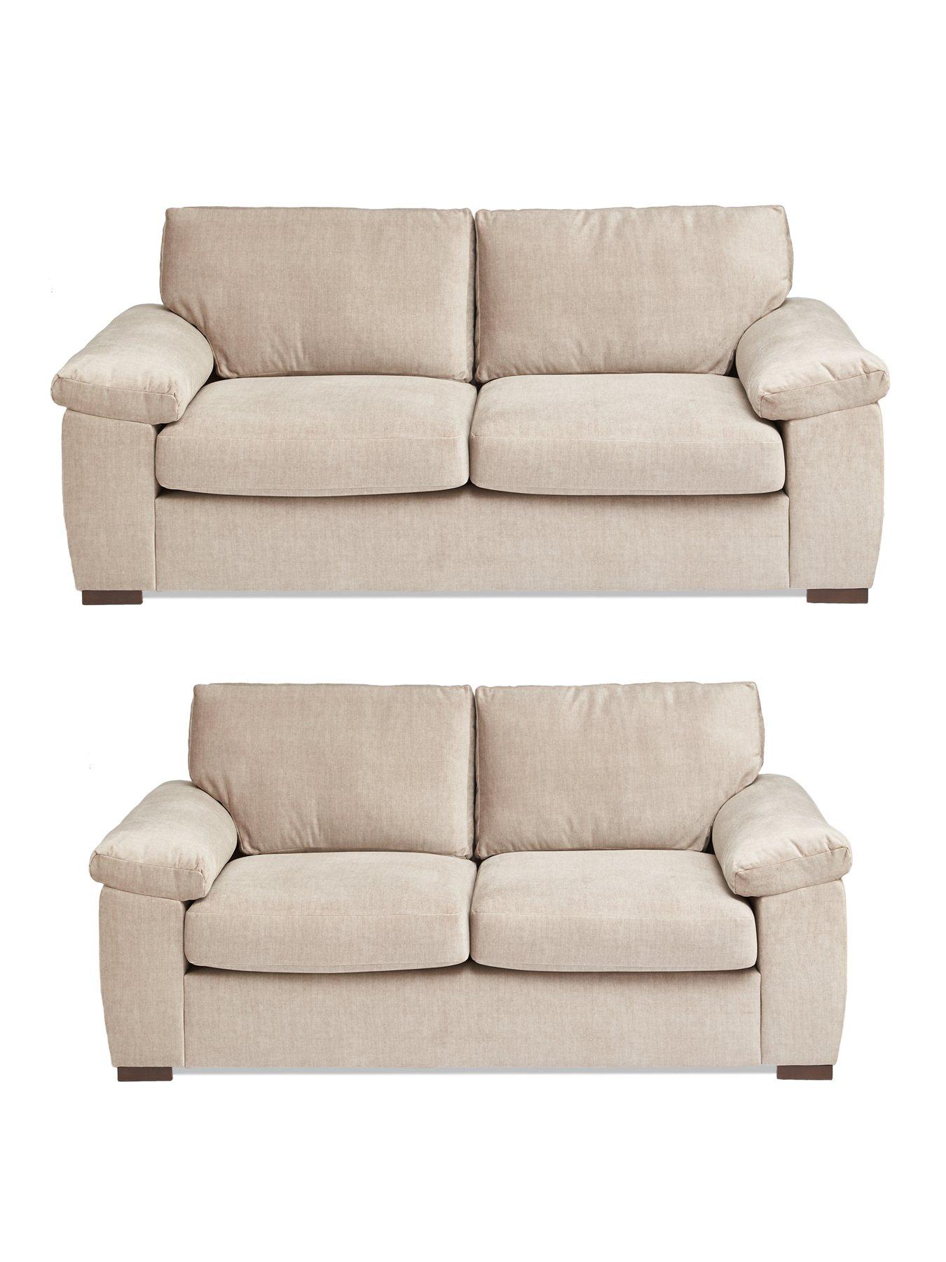 undefined Eliza Fabric 3 + 2 Seater Sofa Set (Buy  &  SAVE!) - FSC® Certified