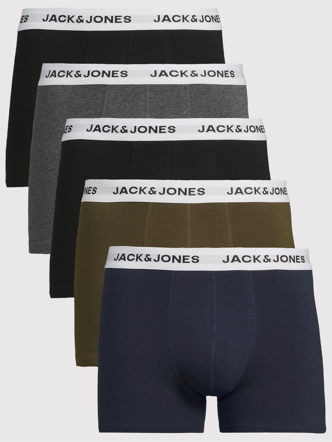 Image 1 of 3 of Jack & Jones Basic 5 Pack Trunks - Multi