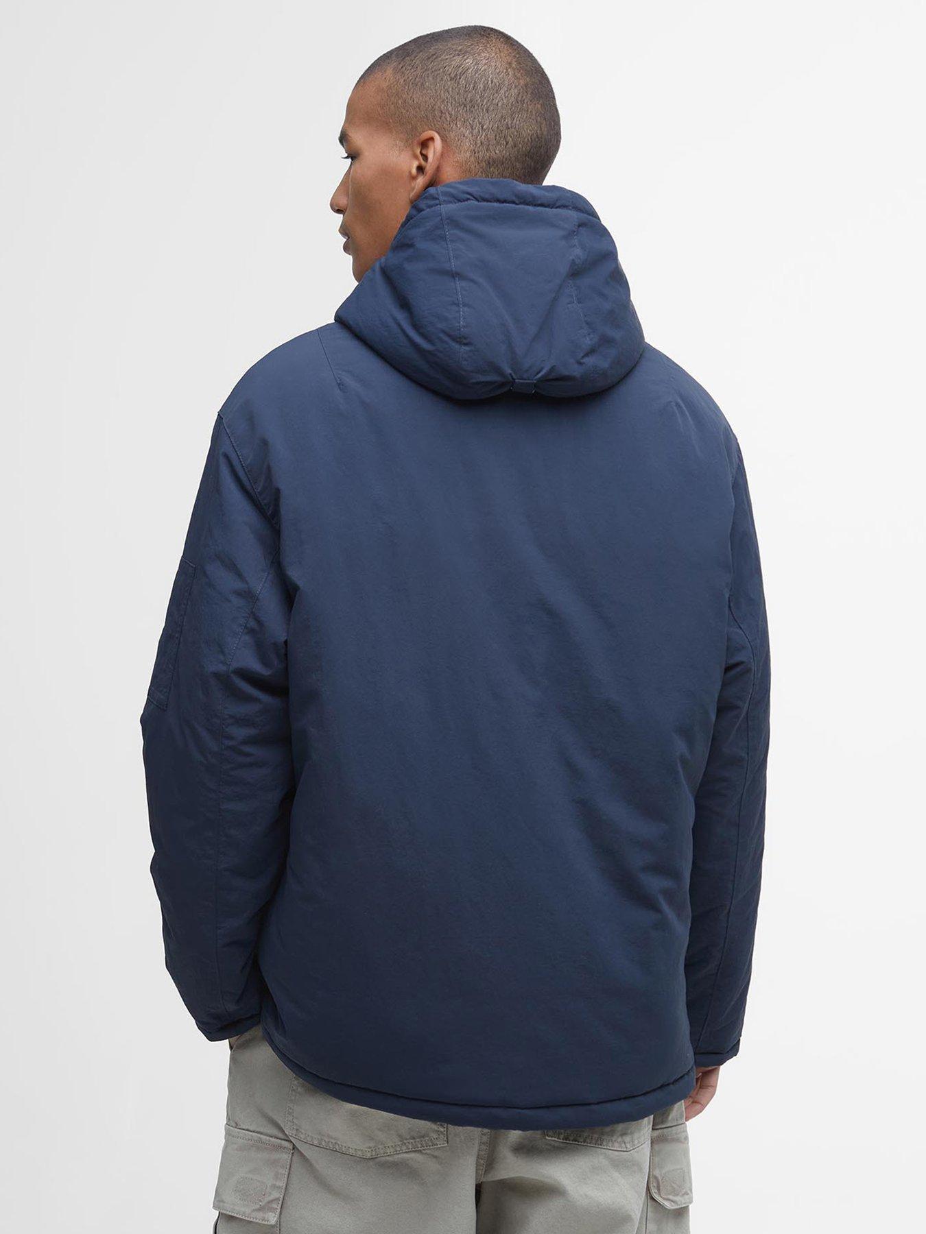  image of barbour-shoreman-showerproof-jacket-blue