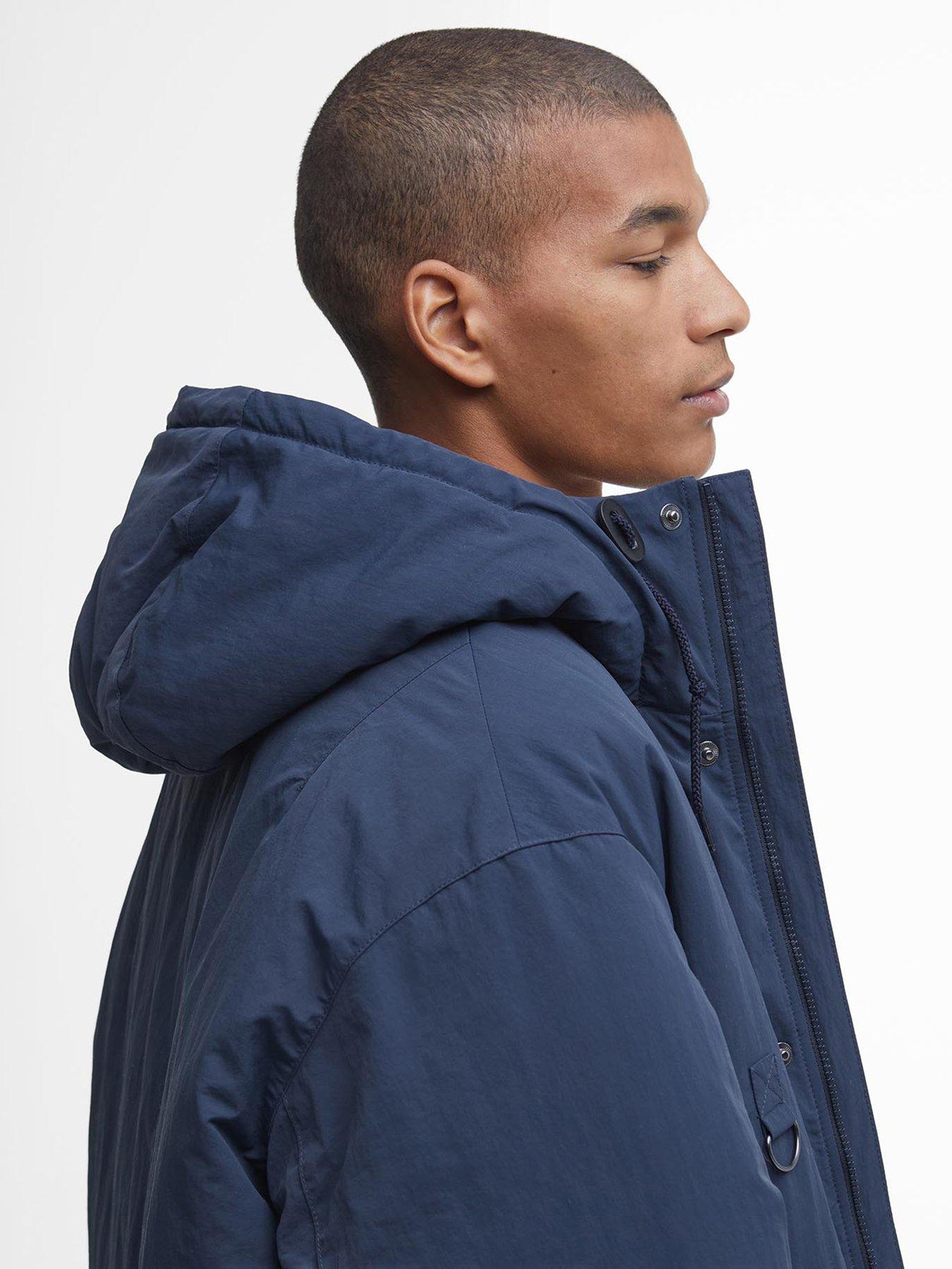  image of barbour-shoreman-showerproof-jacket-blue