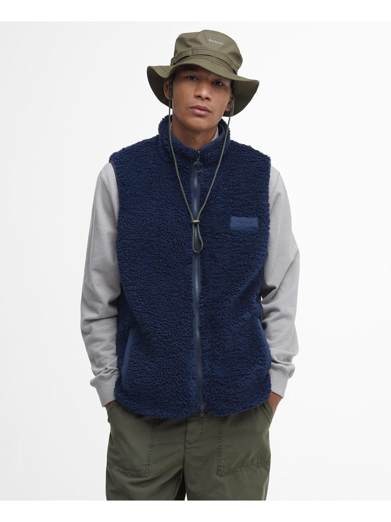 Image 6 of 6 of Barbour Reversible Fleece Gilet - Navy