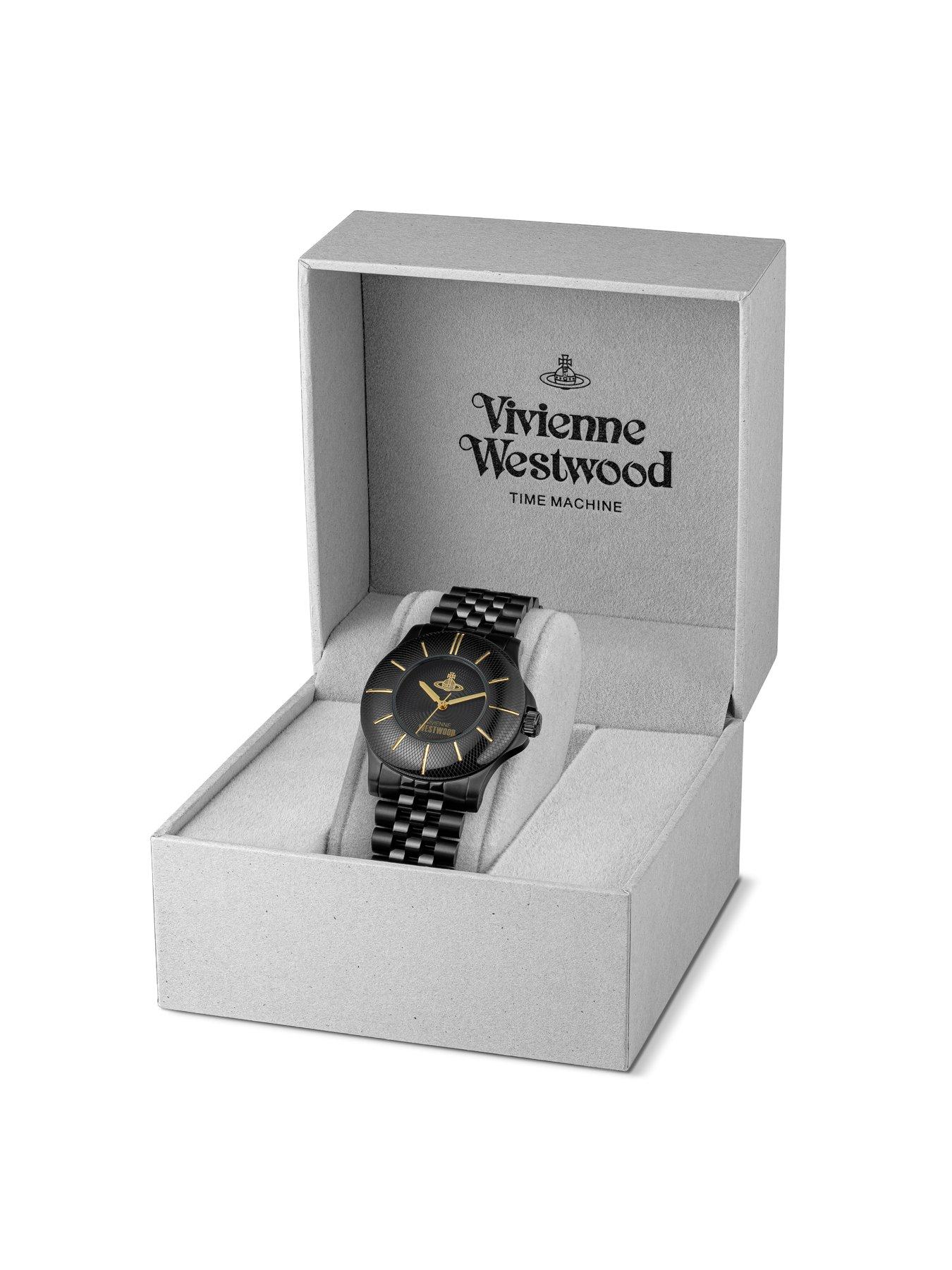 Vivienne Westwood Walbrook Quartz Watch with Black Dial and  display picture 1
